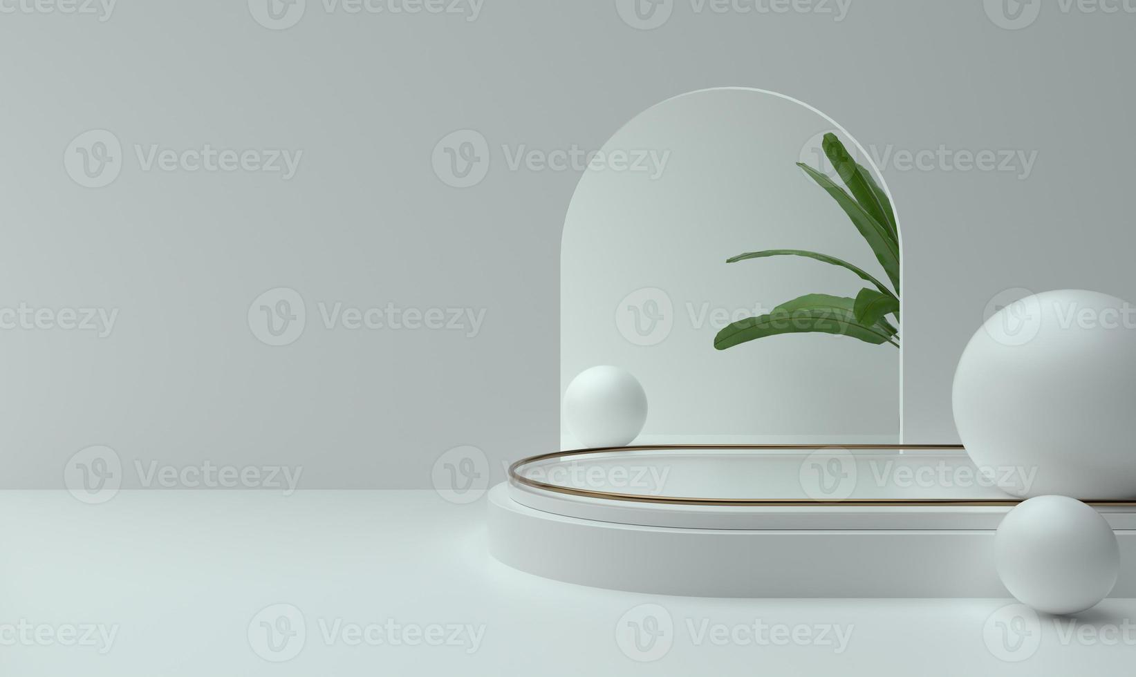 socle de produit minimal pour vitrine ou promo photo