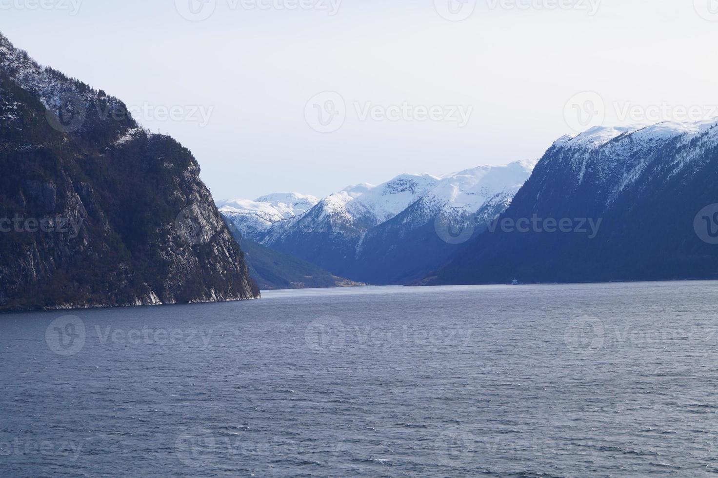 sognefjord en norvège photo