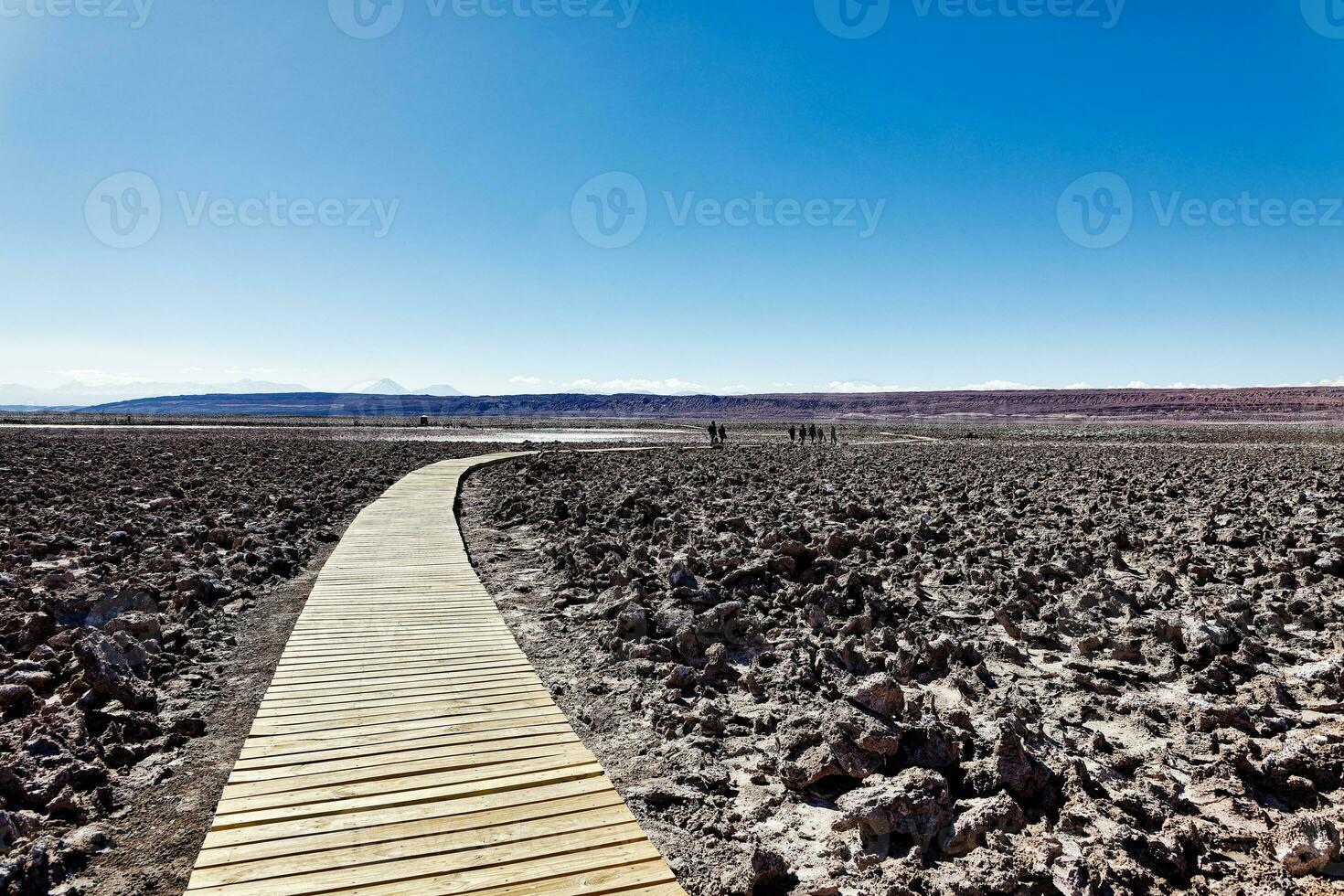 paysage de le caché baltinache lagunes - atacama désert - Chili. photo