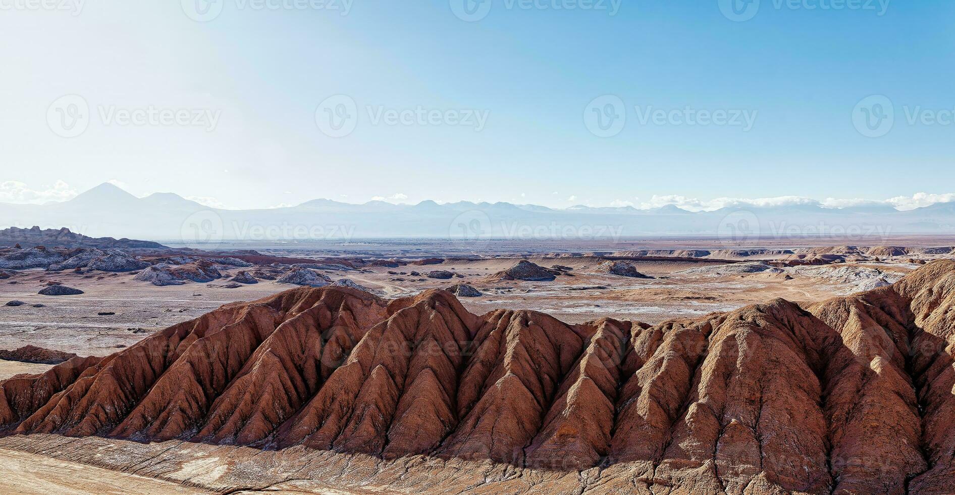 paysages de le atacama désert - san pedro de atacama - el loua - antofagasta Région - Chili. photo