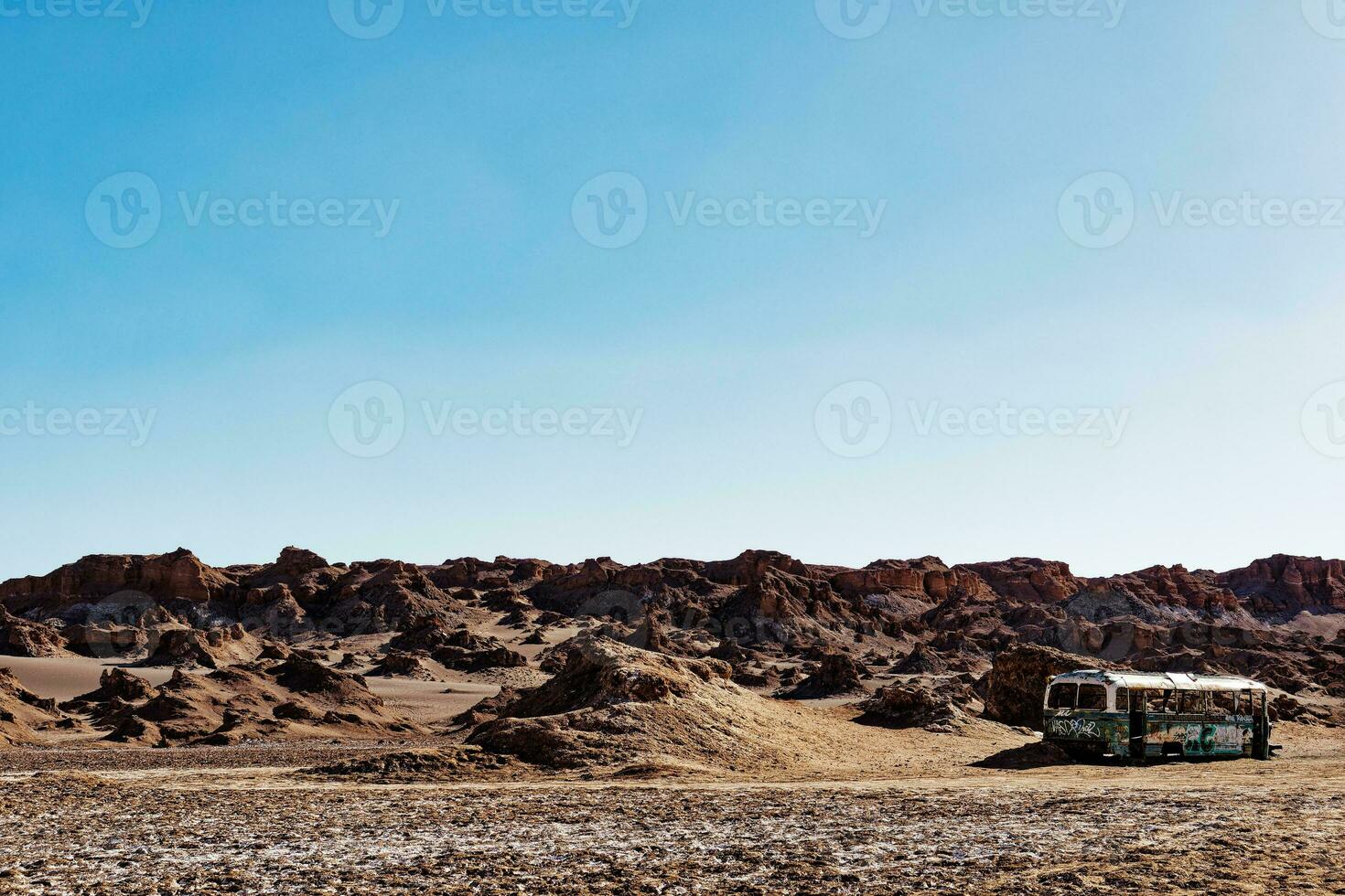 paysages de le atacama désert - san pedro de atacama - el loua - antofagasta Région - Chili. photo