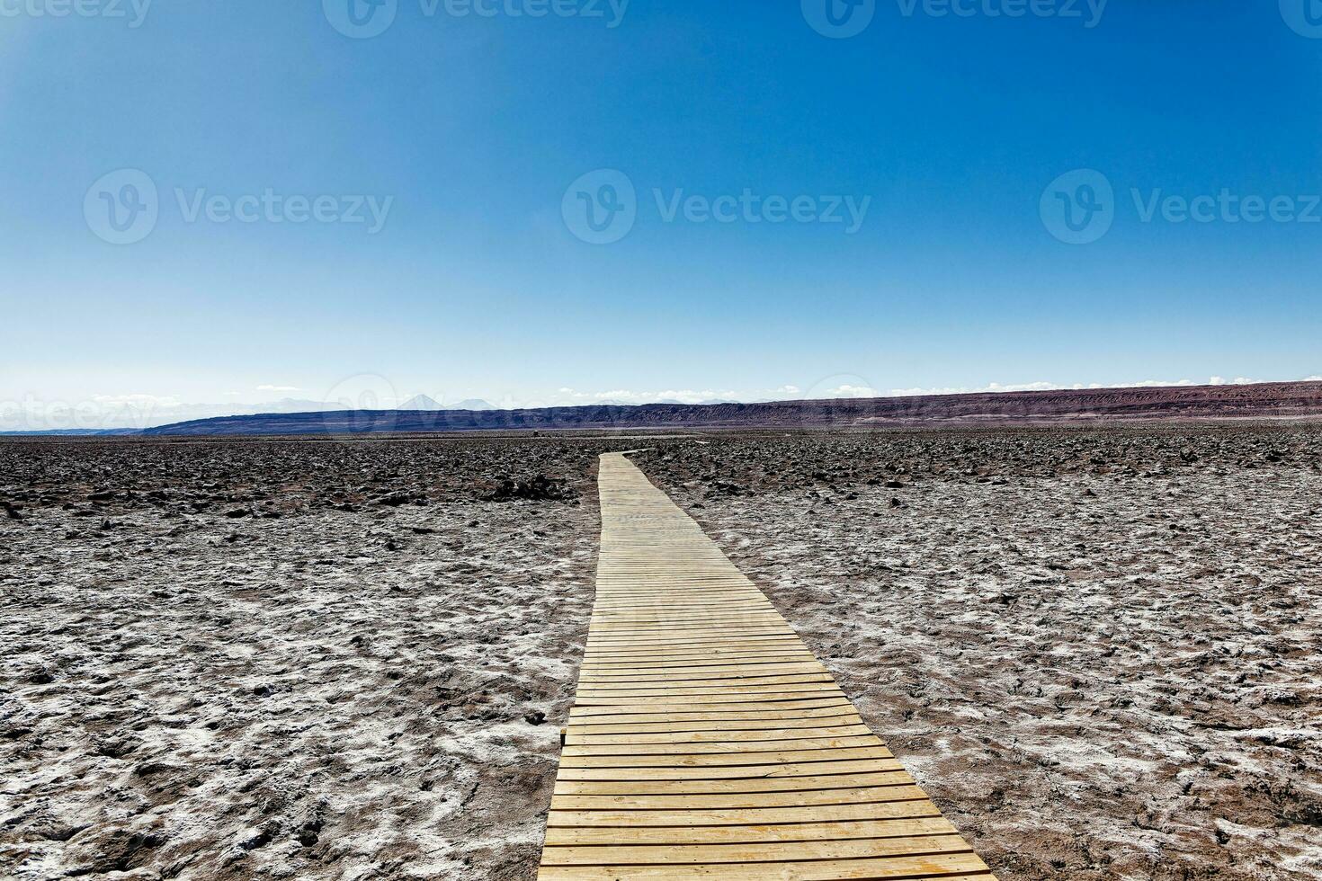 paysage de le caché baltinache lagunes - atacama désert - Chili. photo