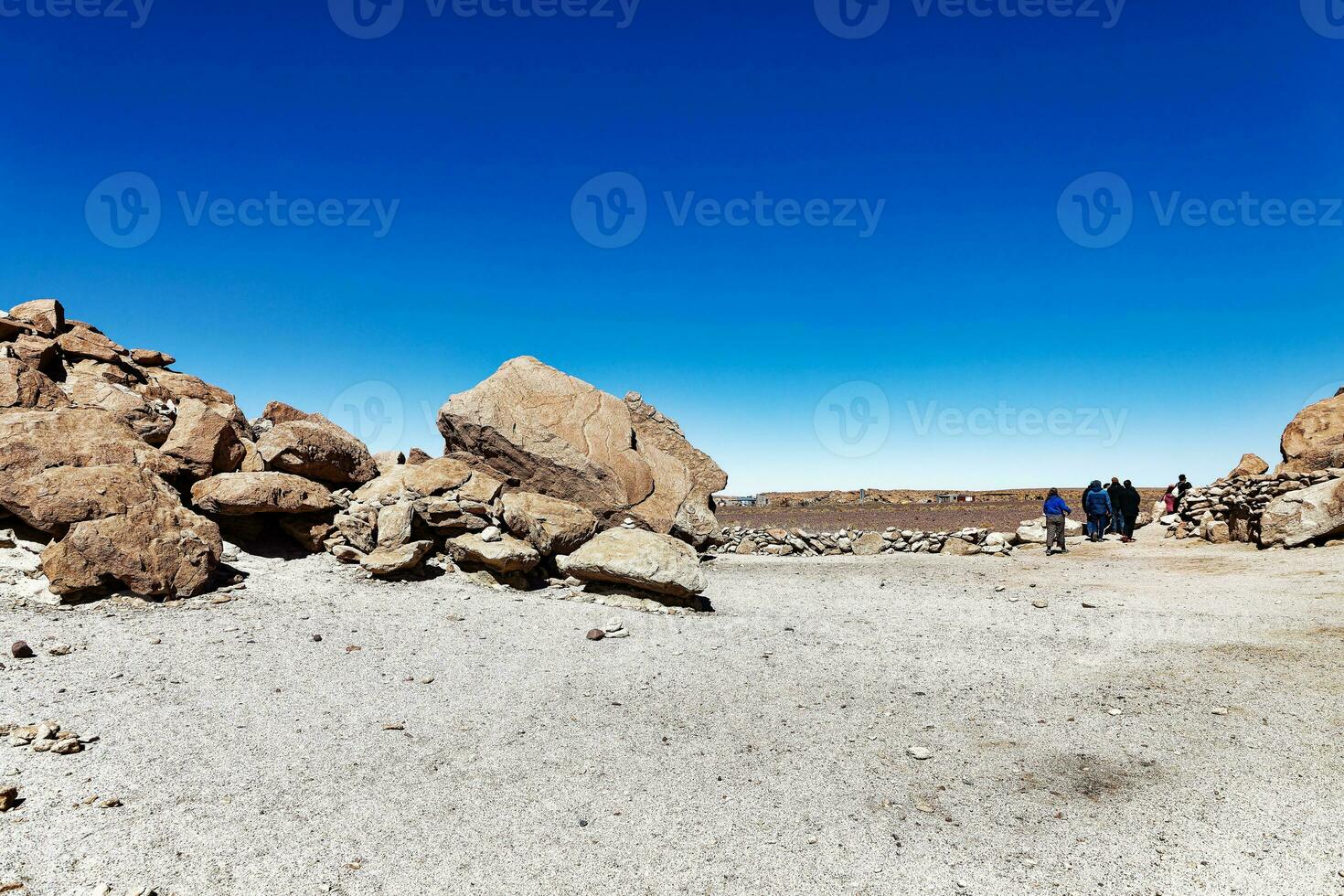 yerba buenas archéologique site - Chili. la grotte peintures - atacama désert. san pedro de atacama. photo