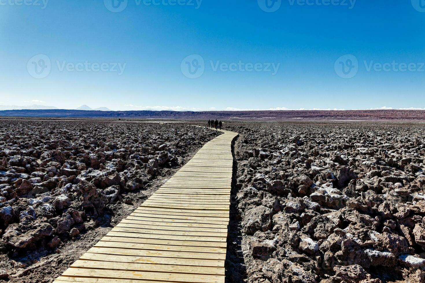 paysage de le caché baltinache lagunes - atacama désert - Chili. photo