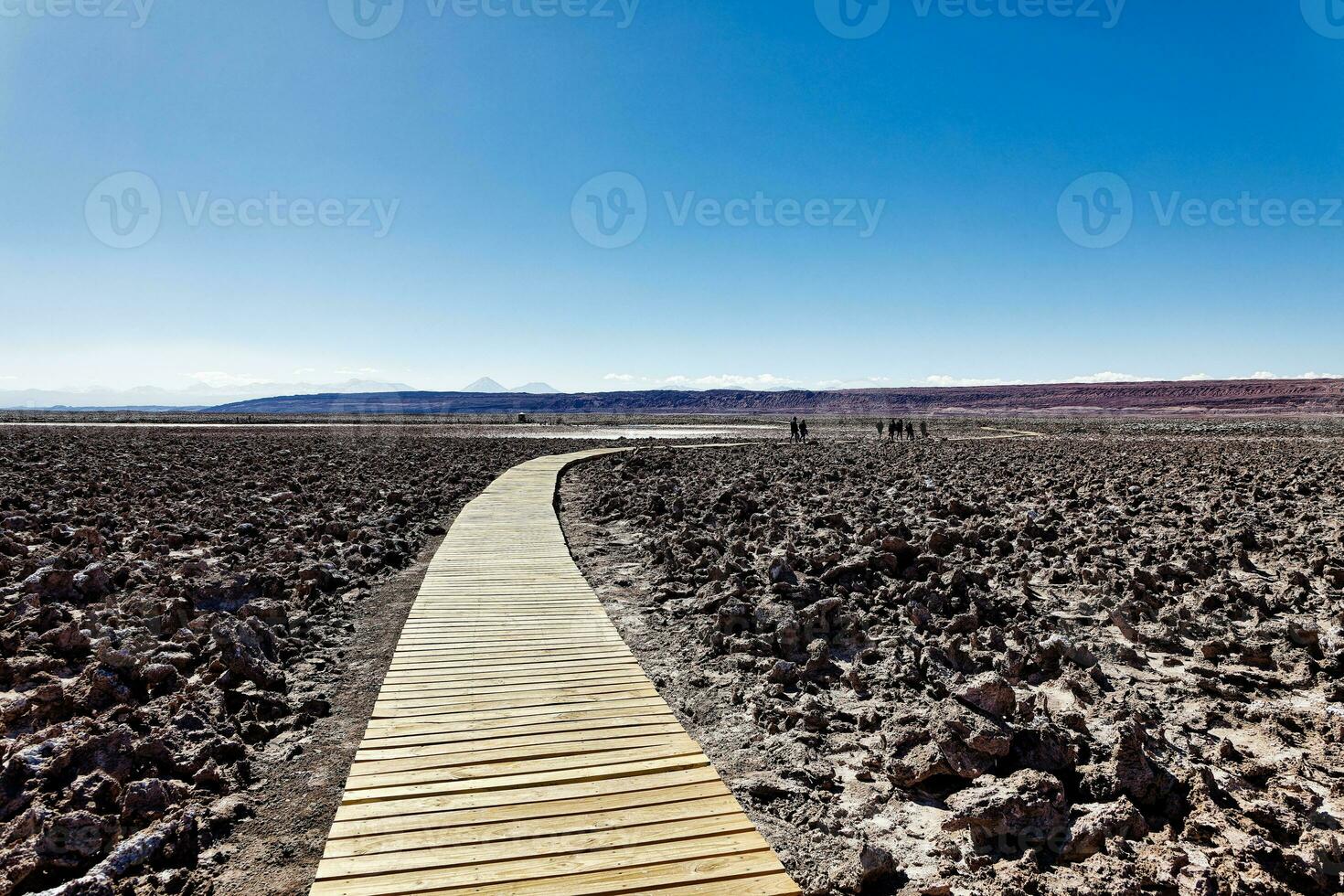 paysage de le caché baltinache lagunes - atacama désert - Chili. photo