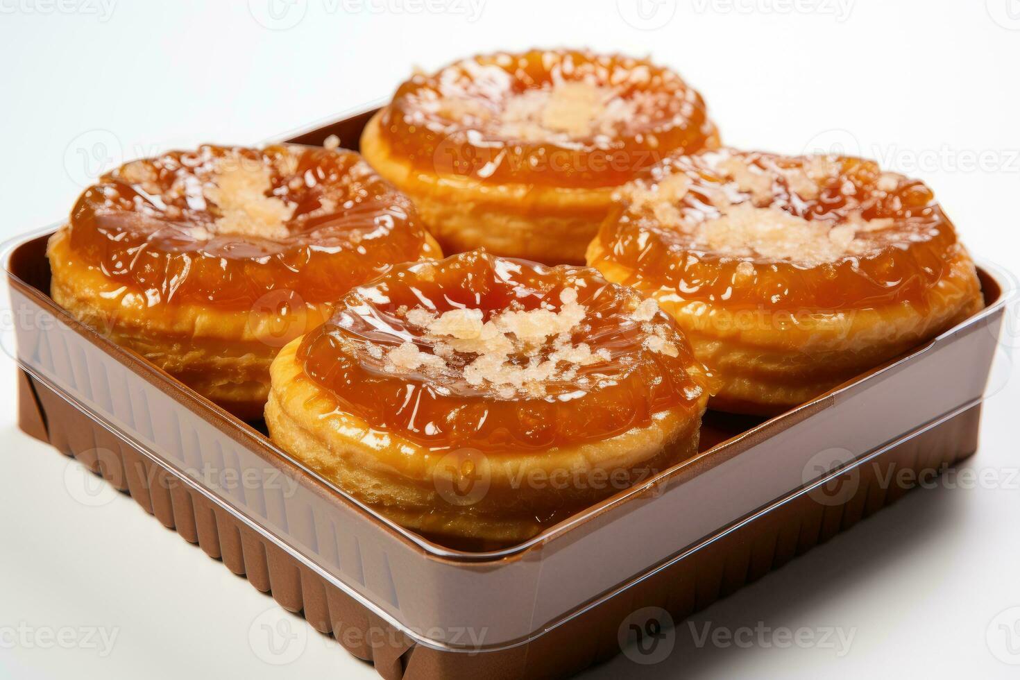 Photos de tartes dans intérieur cuisine table photo studio ai généré