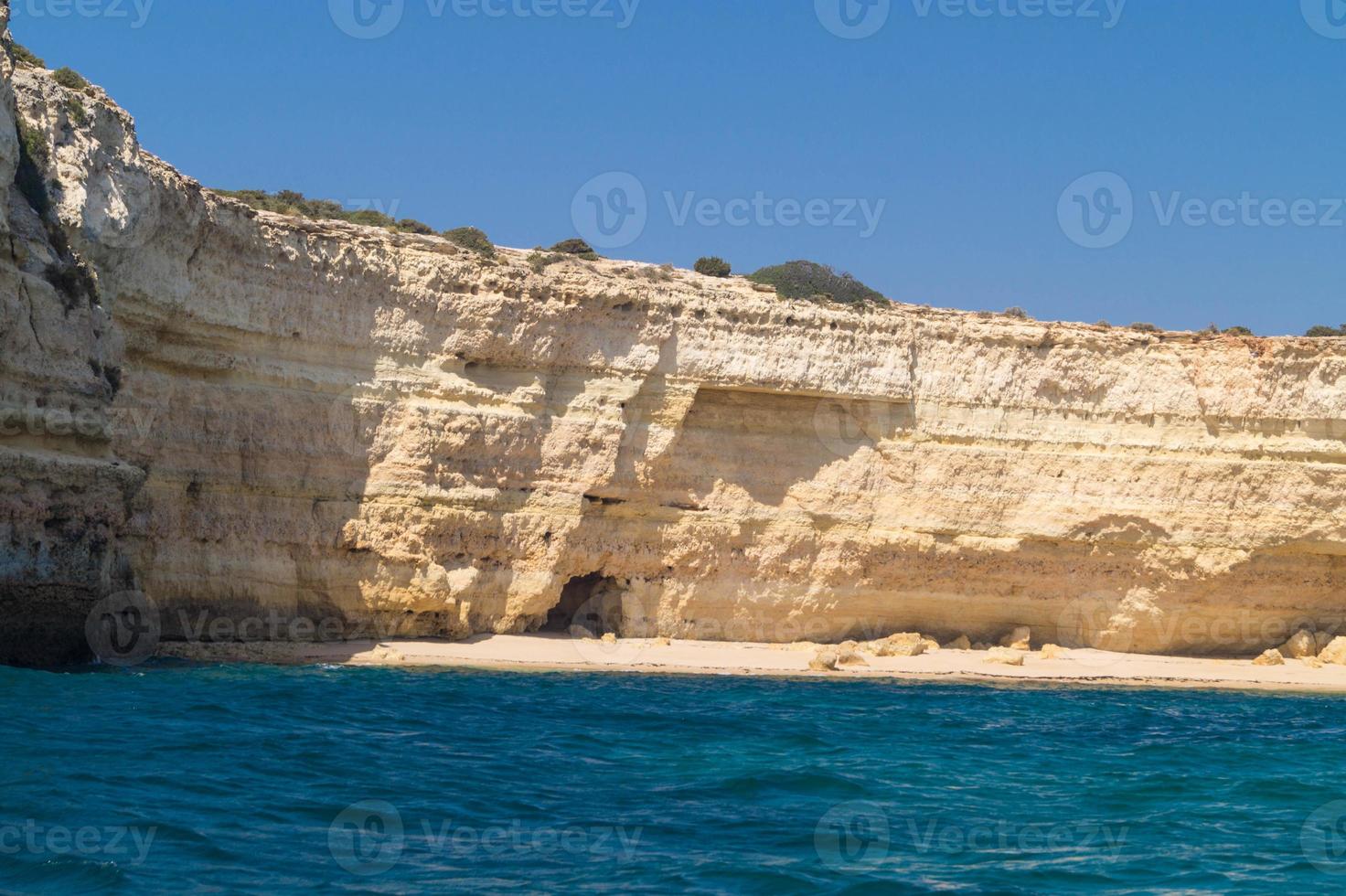 littoral de l'algarve portugal photo