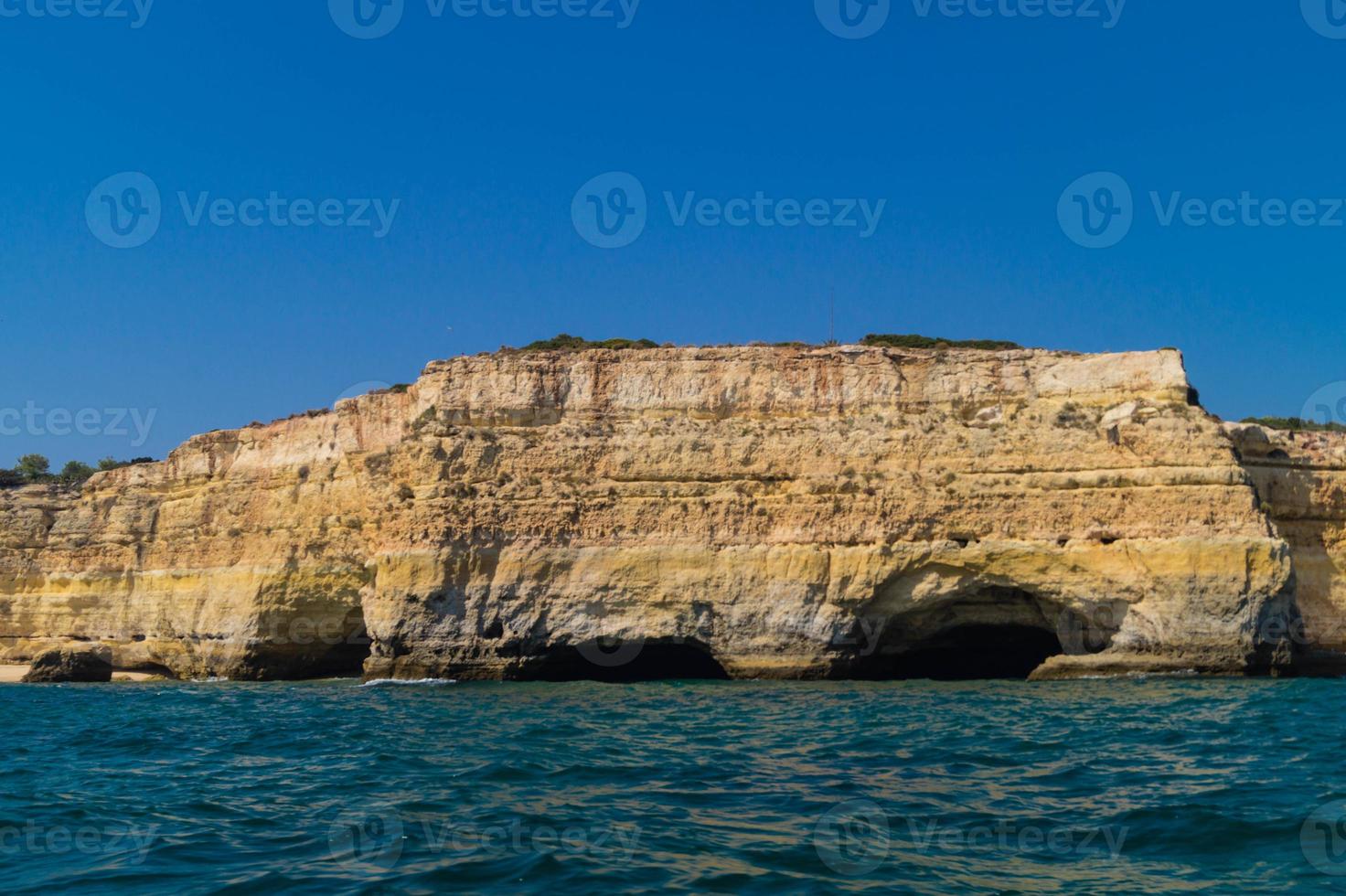 littoral de l'algarve portugal photo