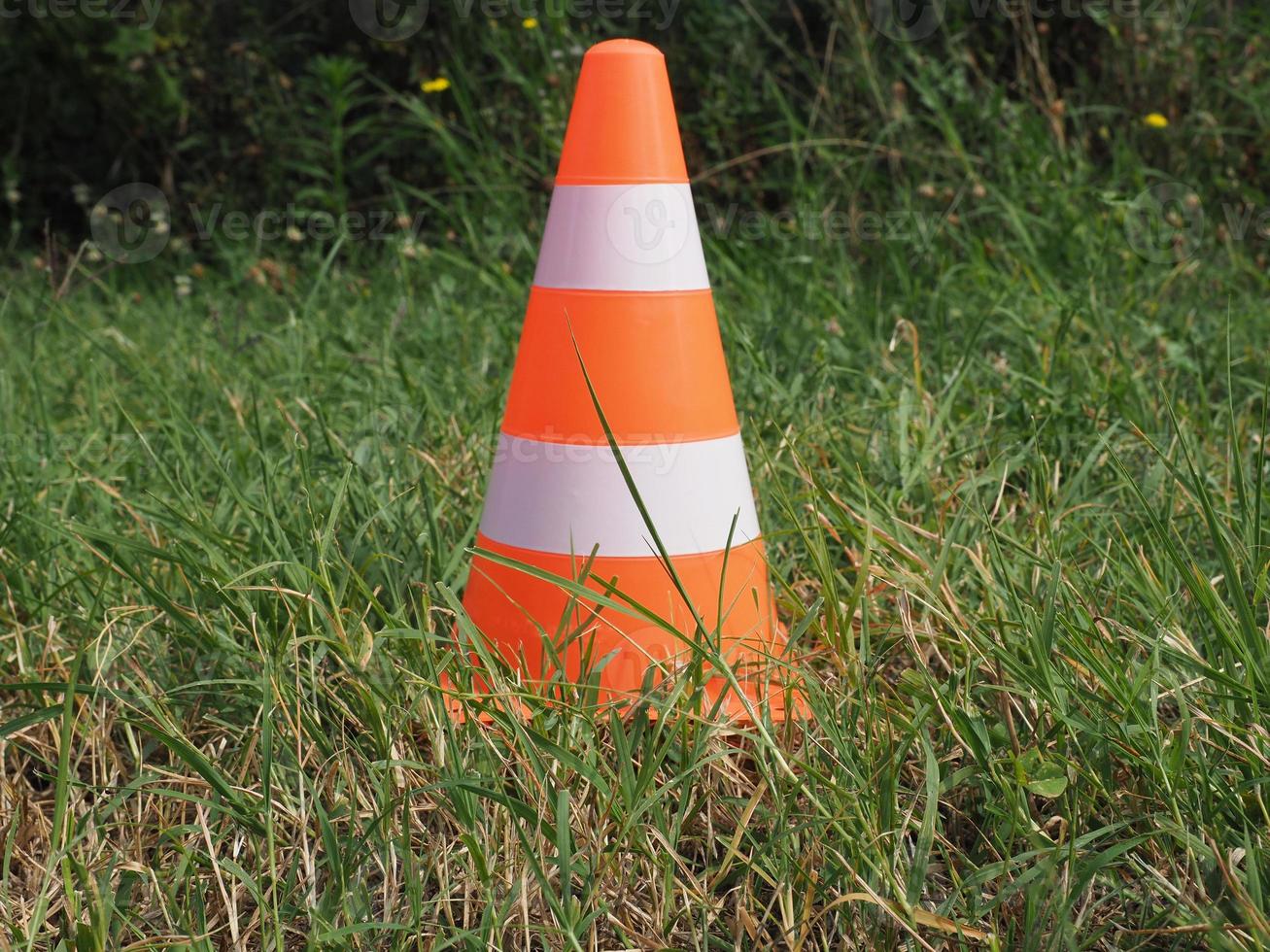 signe de cône de signalisation photo