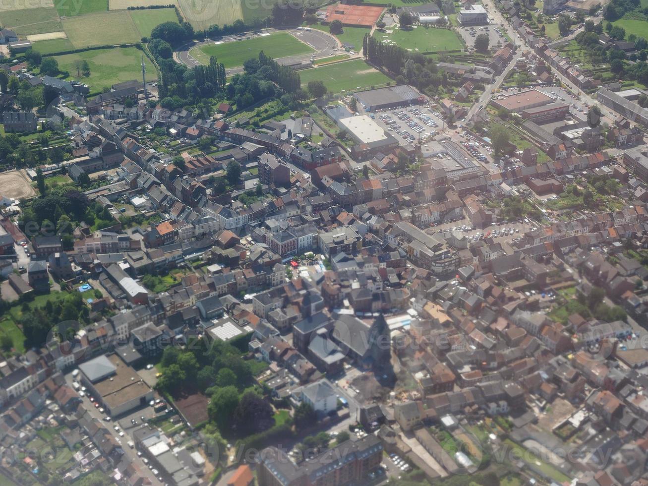 vue aérienne de la belgique photo