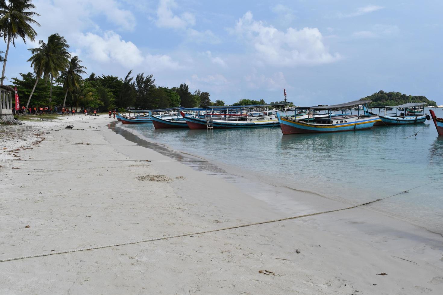 belle mer nature de lombok, indonésie photo