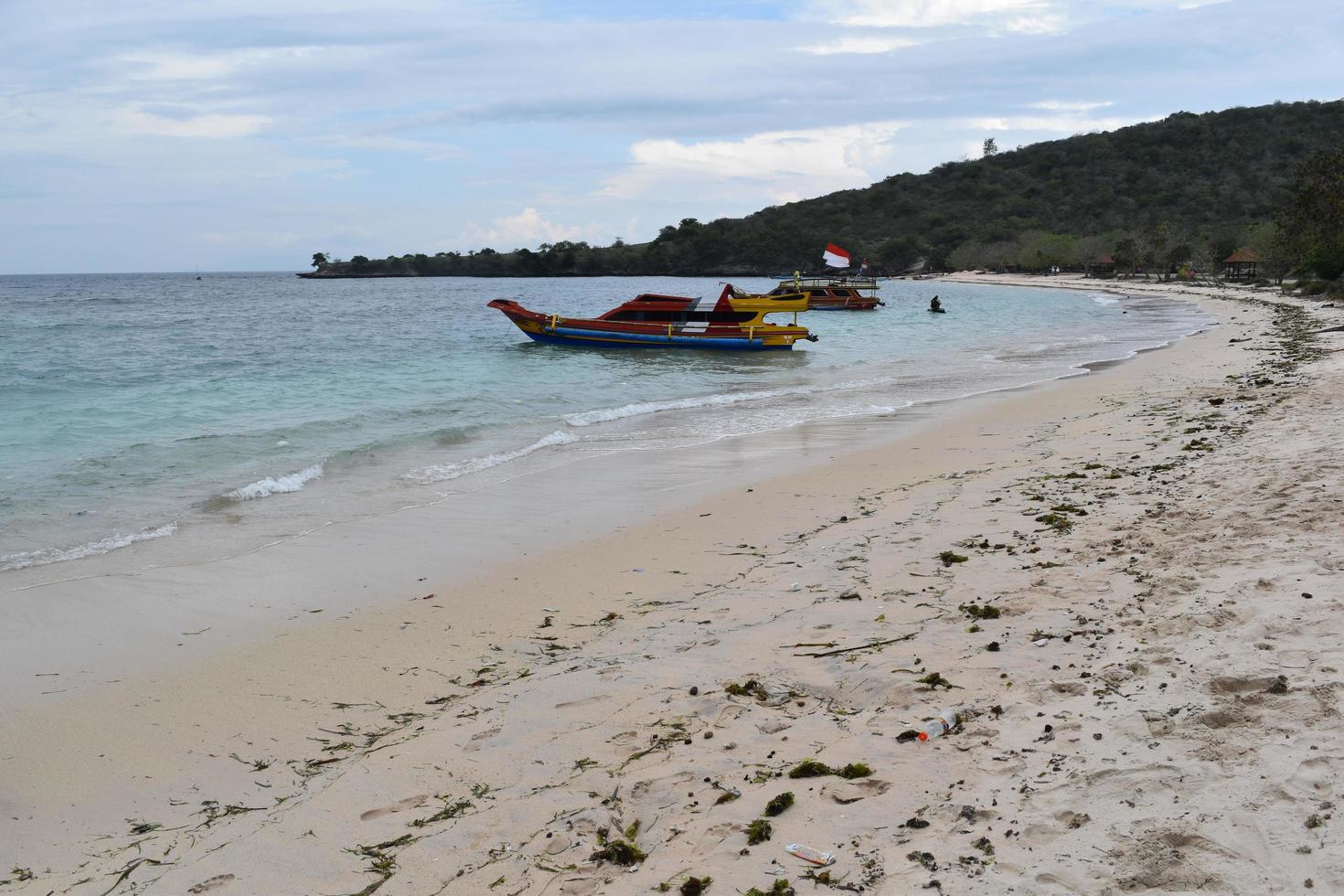 belle mer nature de lombok, indonésie photo