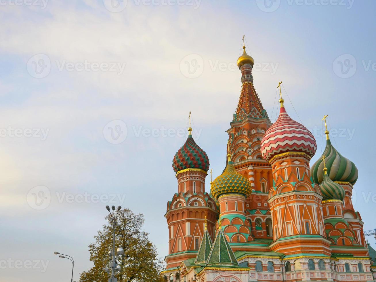 st. Basilic cathédrale sur la place rouge Moscou Kremlin, Russie photo