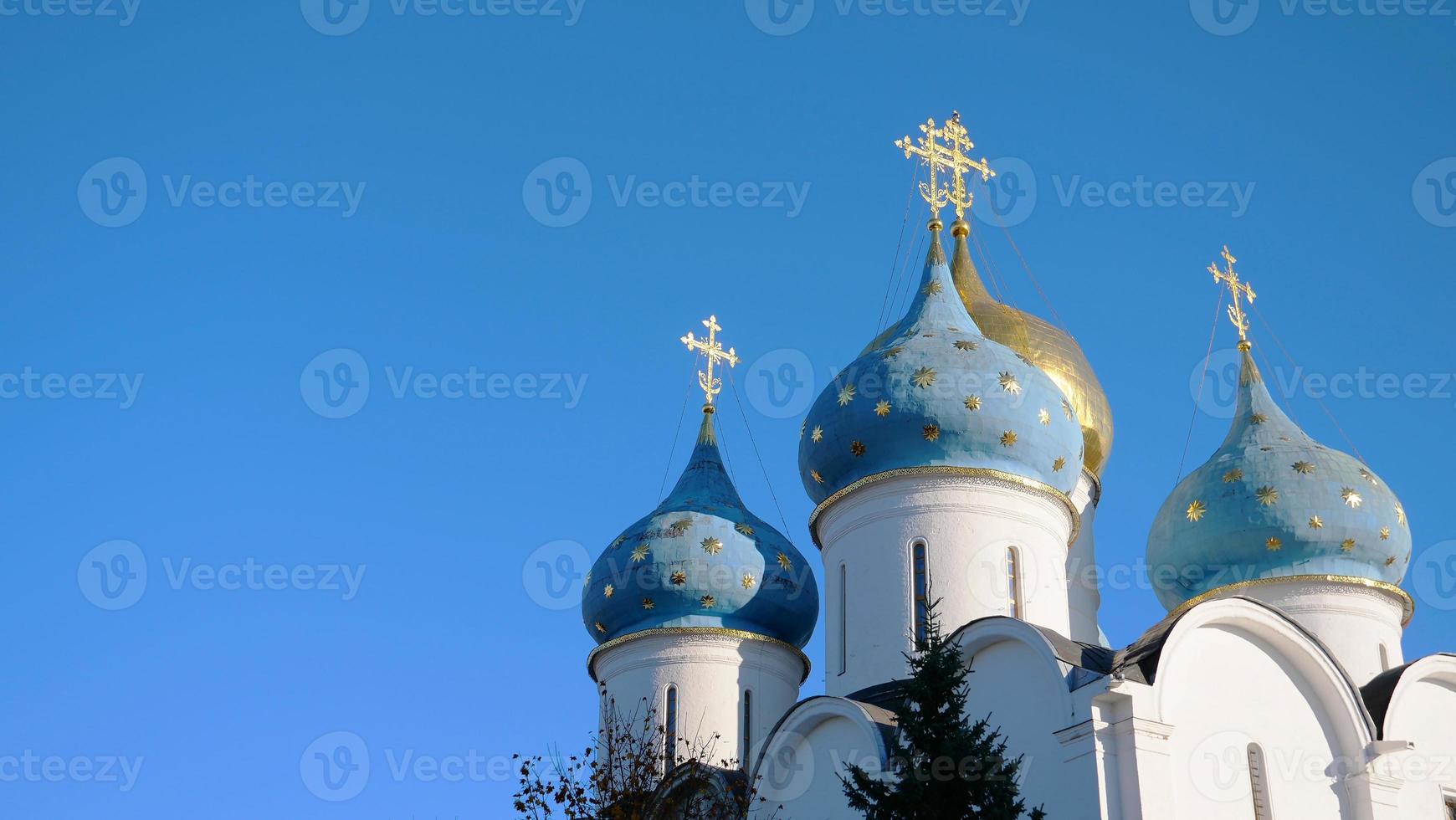 trinity sergius lavra à sergiev posad à moscou russie photo