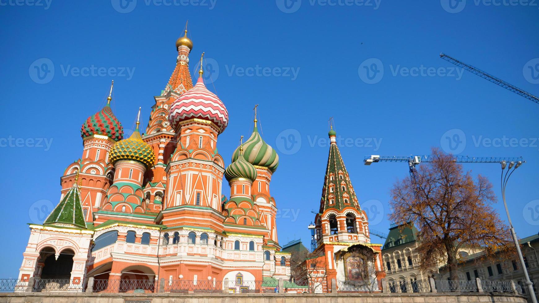 st. Basilic cathédrale sur la place rouge Moscou Kremlin, Russie photo