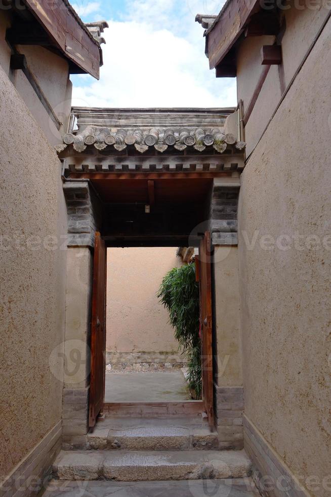 musée des arts populaires de tianshui maison folklorique hu shi, gansu chine photo