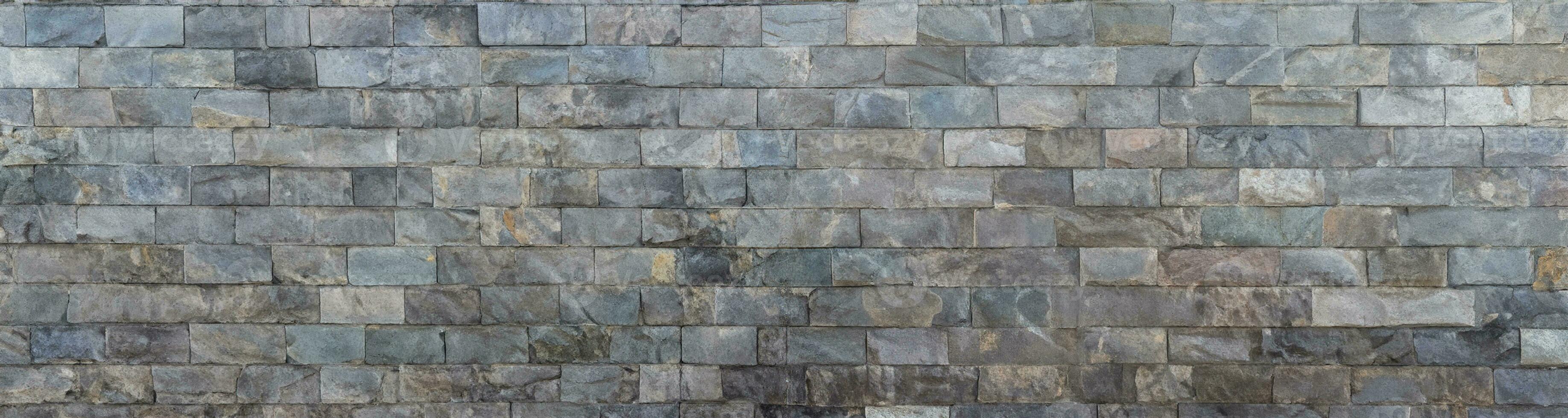 moderne pierre brique mur Contexte. pierre texture. photo