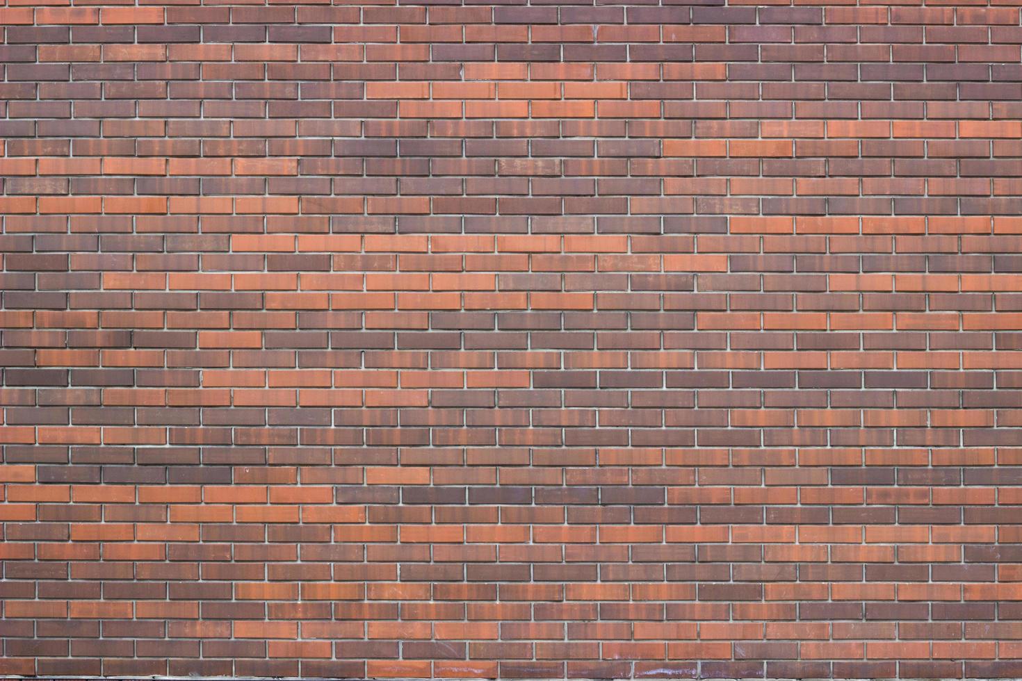 mur extérieur de briques rouges photo