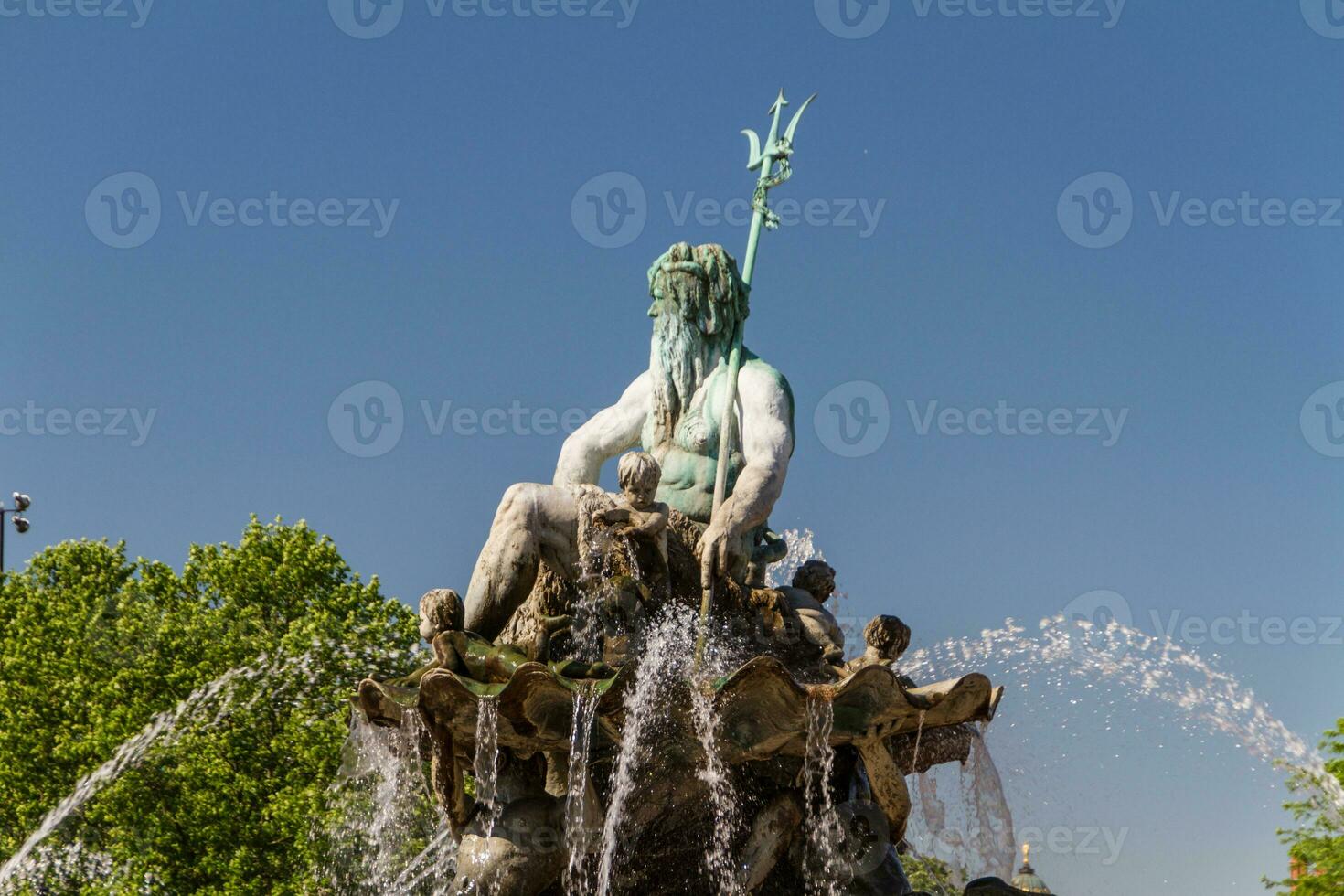 vue aérienne du centre de berlin photo