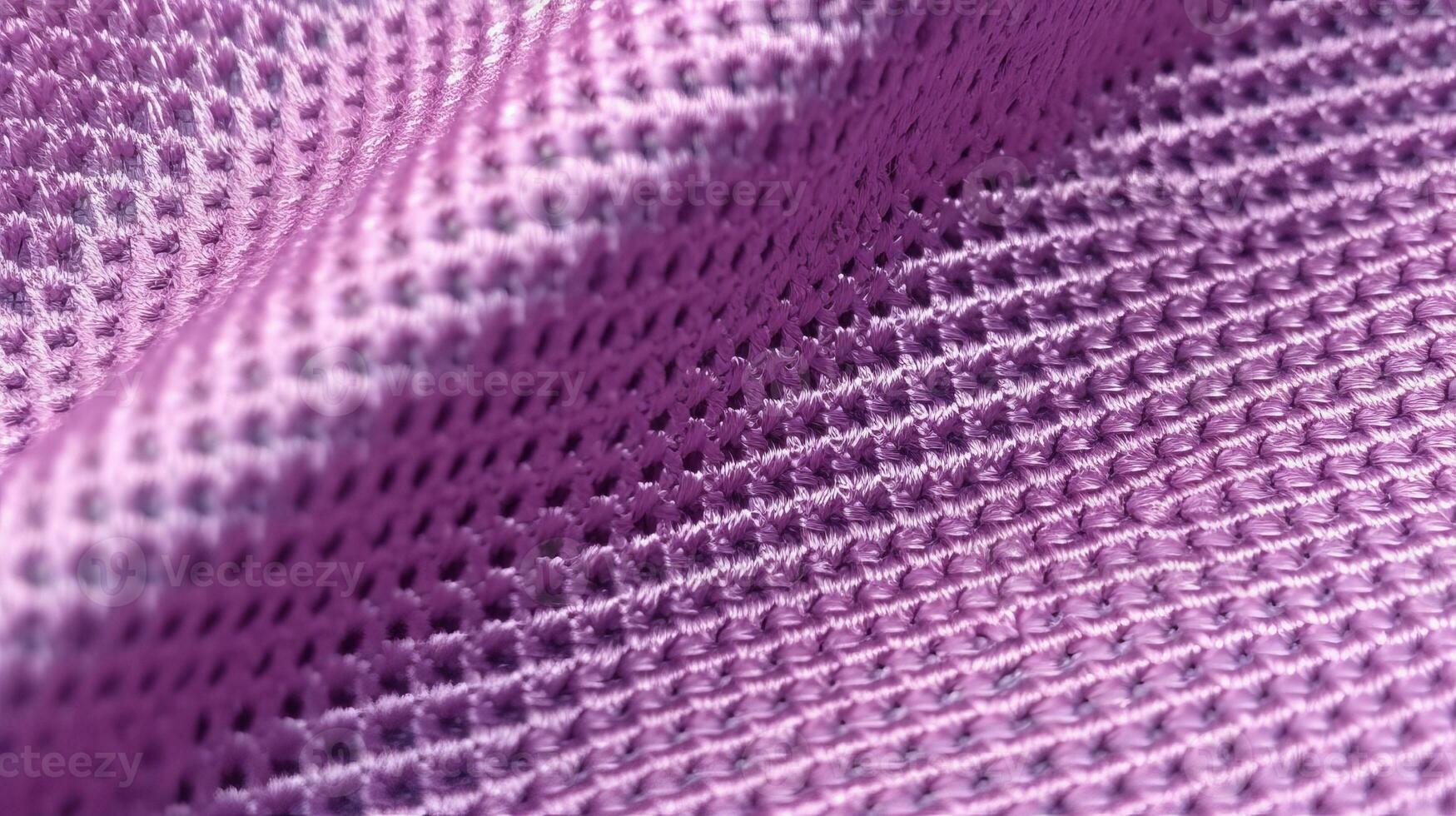 violet football en tissu texture avec air engrener. athlétique porter toile de fond photo