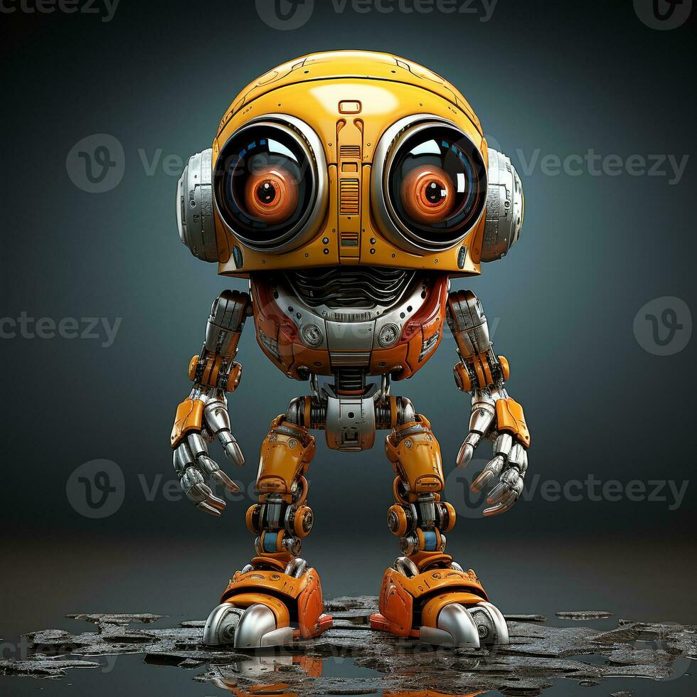 3d extraterrestre des robots photo