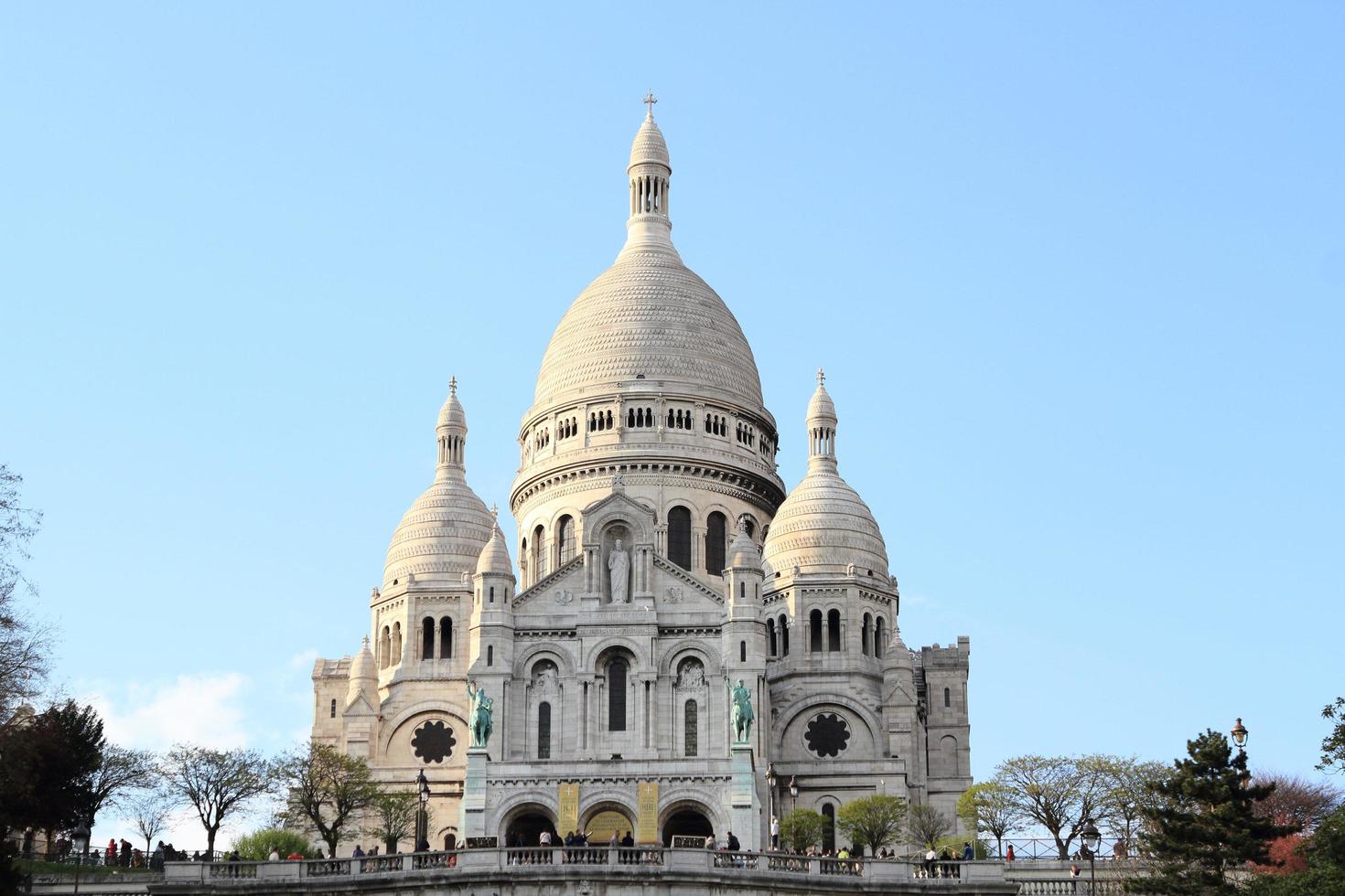 basilique du sacré coeur paris france photo