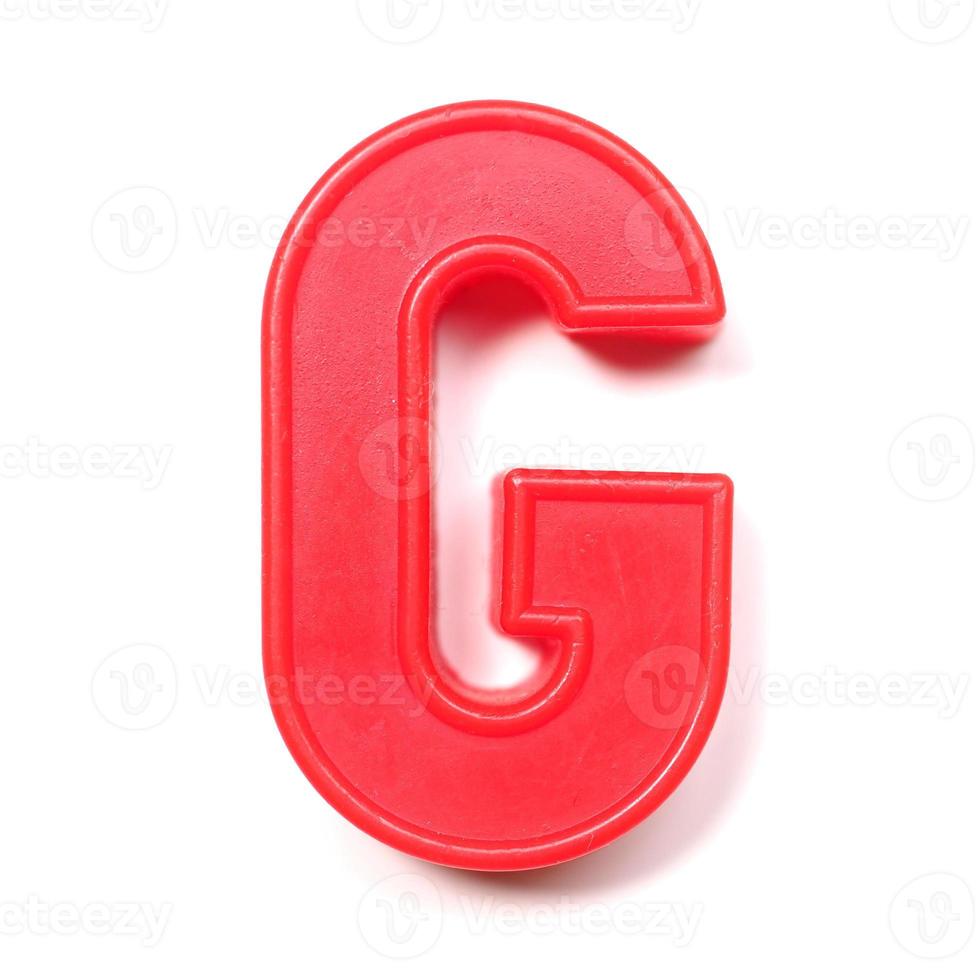 lettre majuscule g magnétique photo