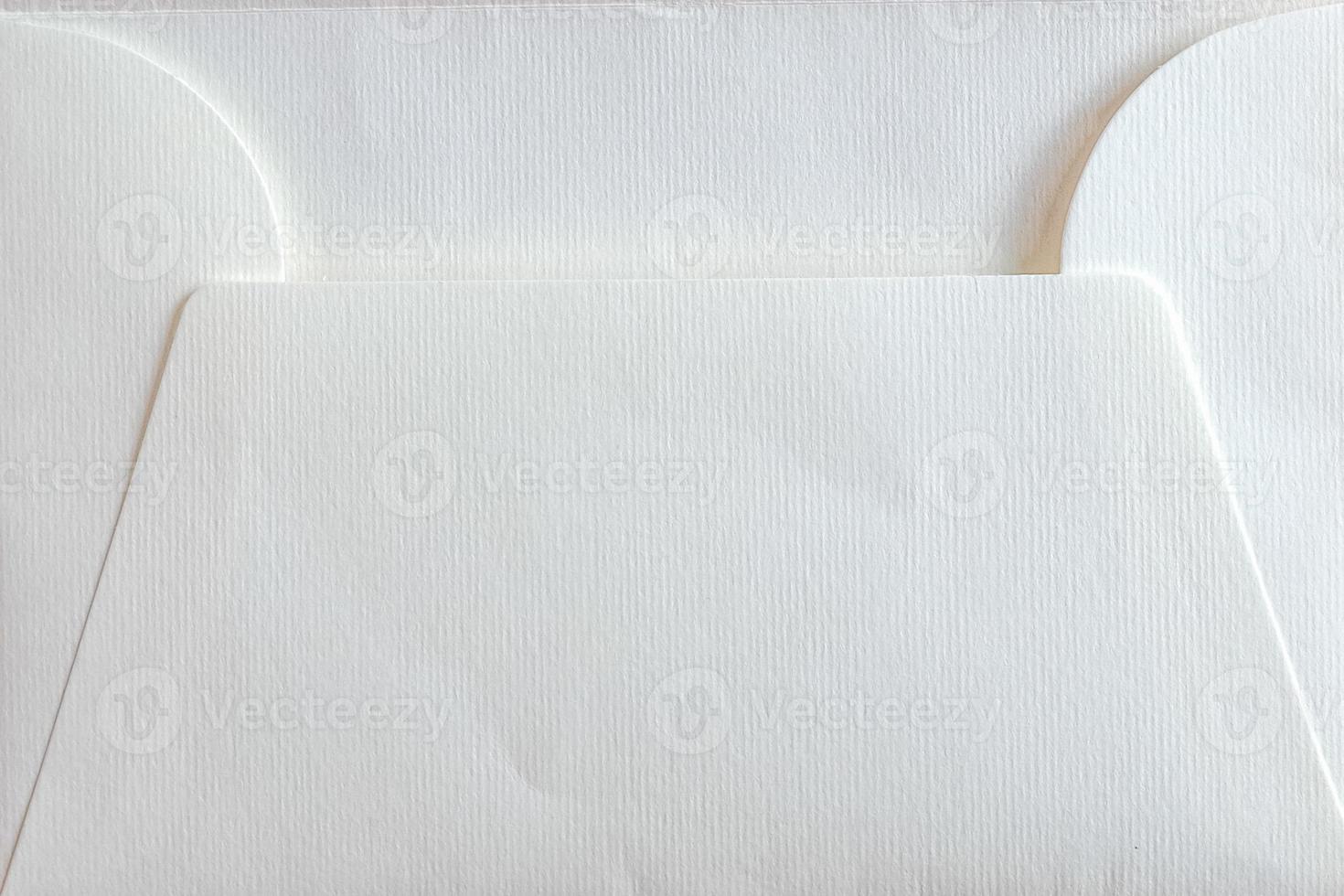 enveloppe de lettre blanche photo