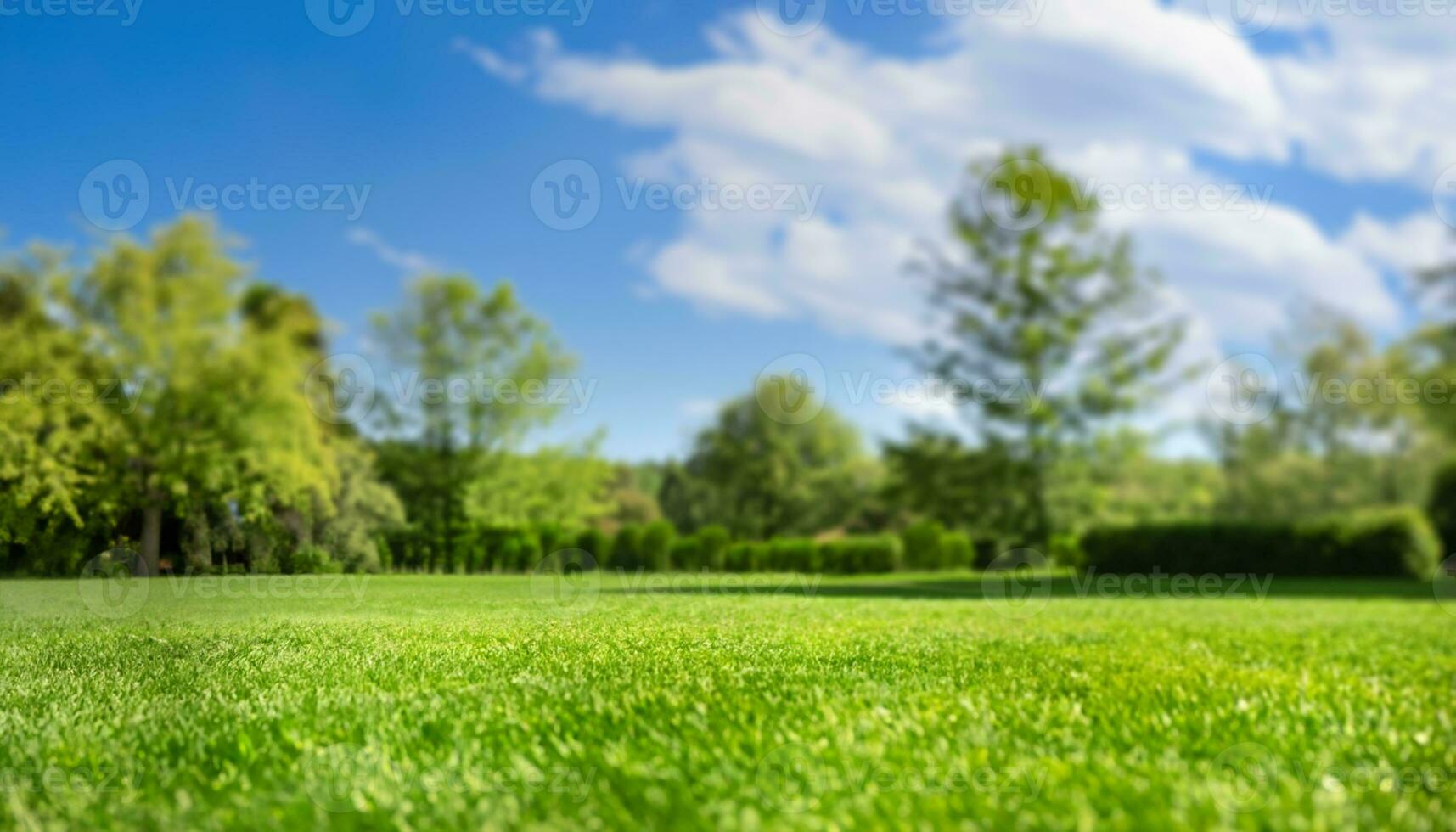 herbe pelouse génératif ai photo