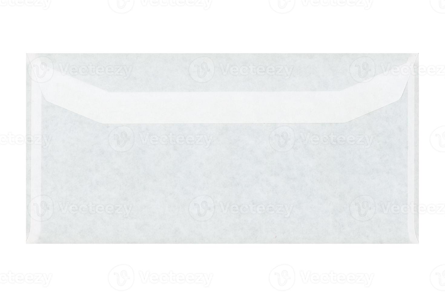 Enveloppe de lettre mail isolated over white photo