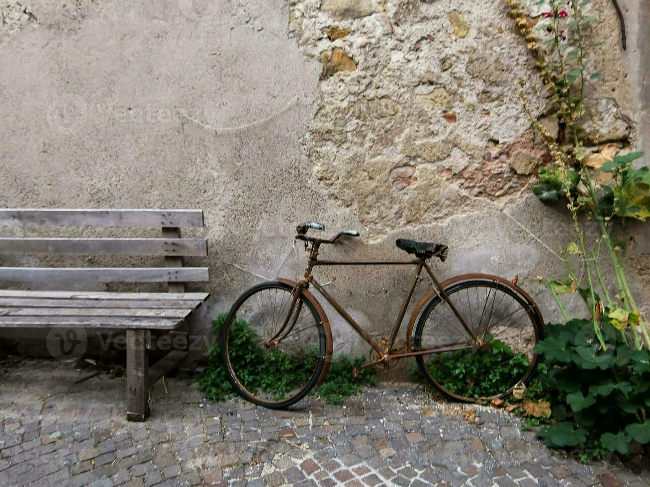 vieux rouillé vélo photo