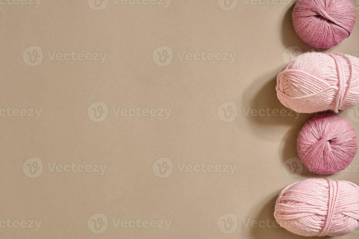 rose tricot fil des balles Haut vue photo