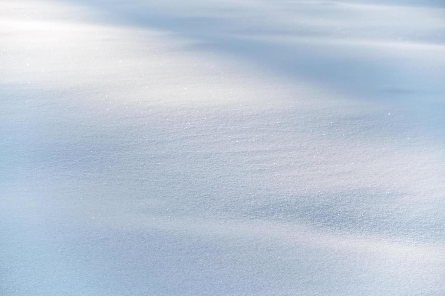 détail d'un hiver congère blanc photo