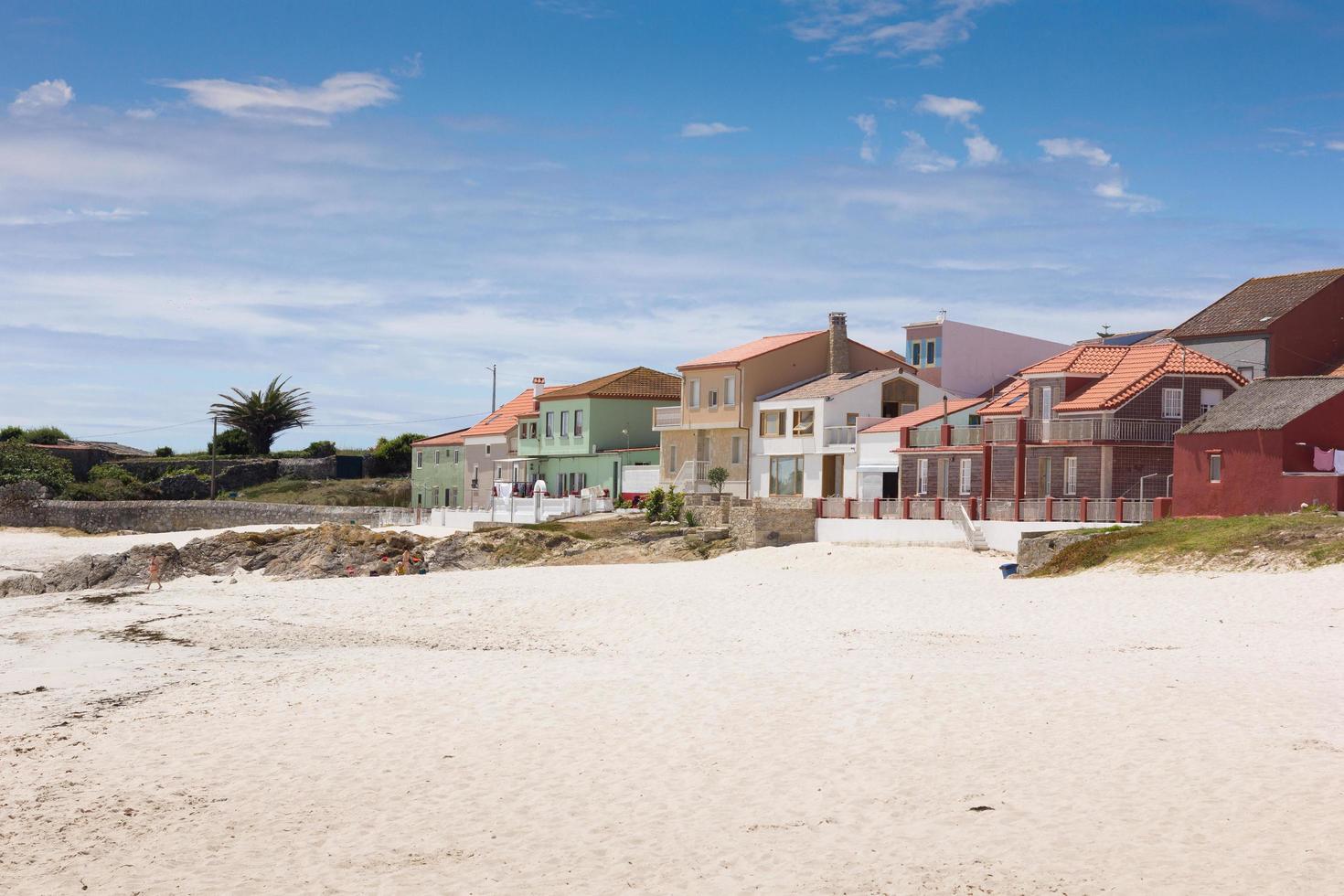 corrubedo, un petit village de pêcheurs de la communauté de Galice, en Espagne. photo