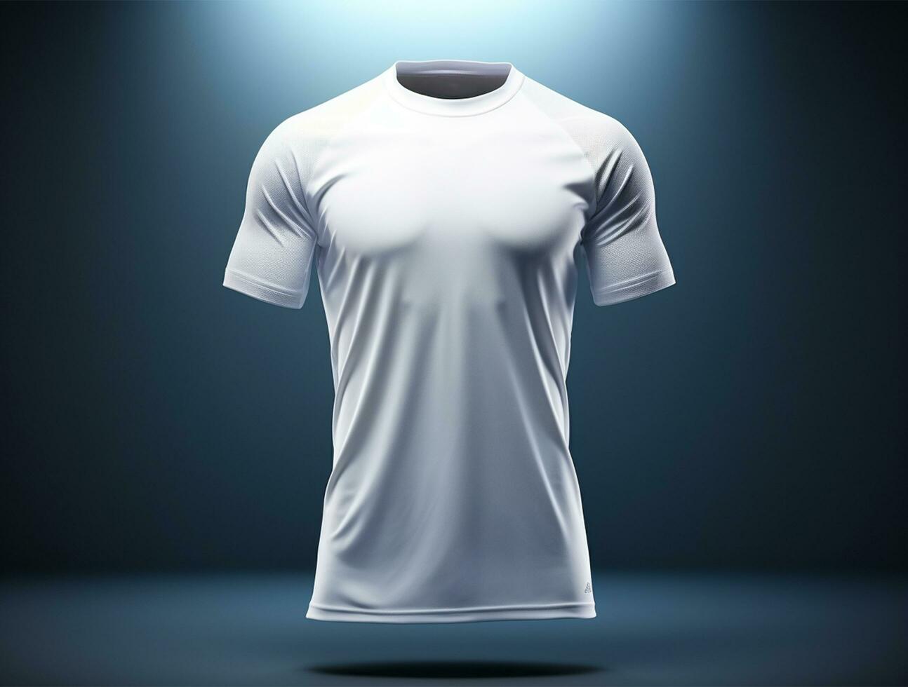 3d rendre Vide T-shirt ai généré photo