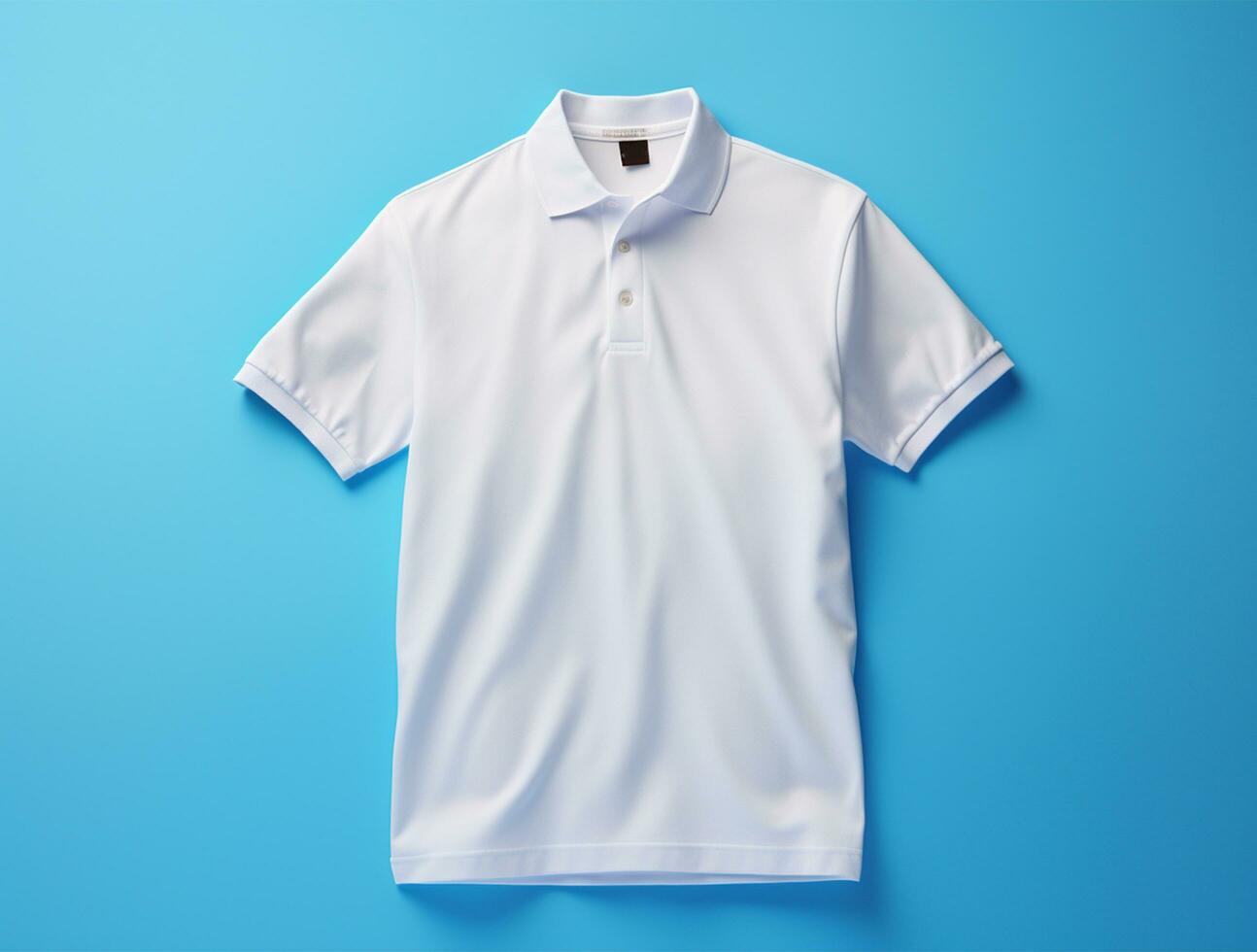 professionnel Vide polo T-shirt ai généré photo