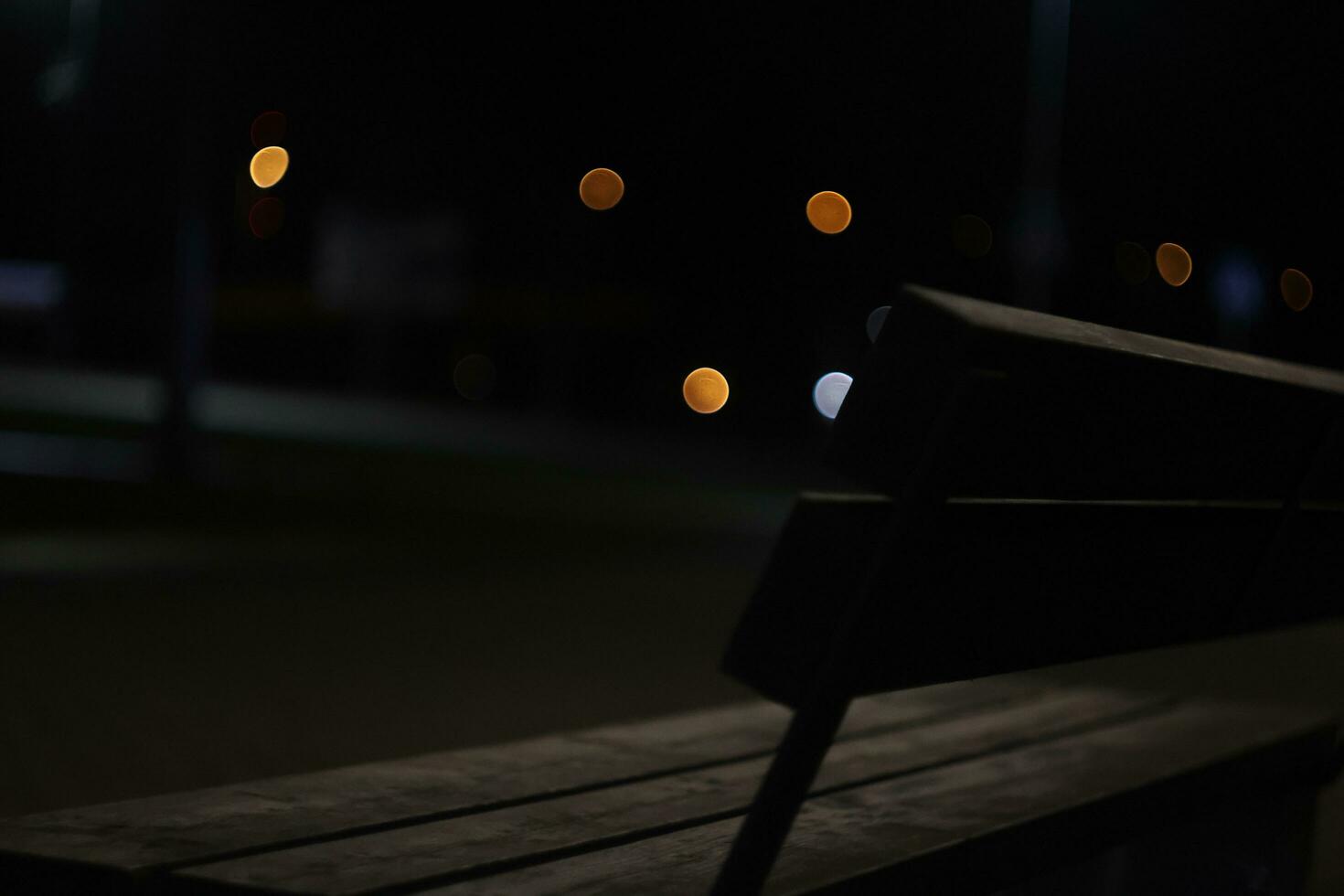 nuit lumières flou Les manches Contexte photo