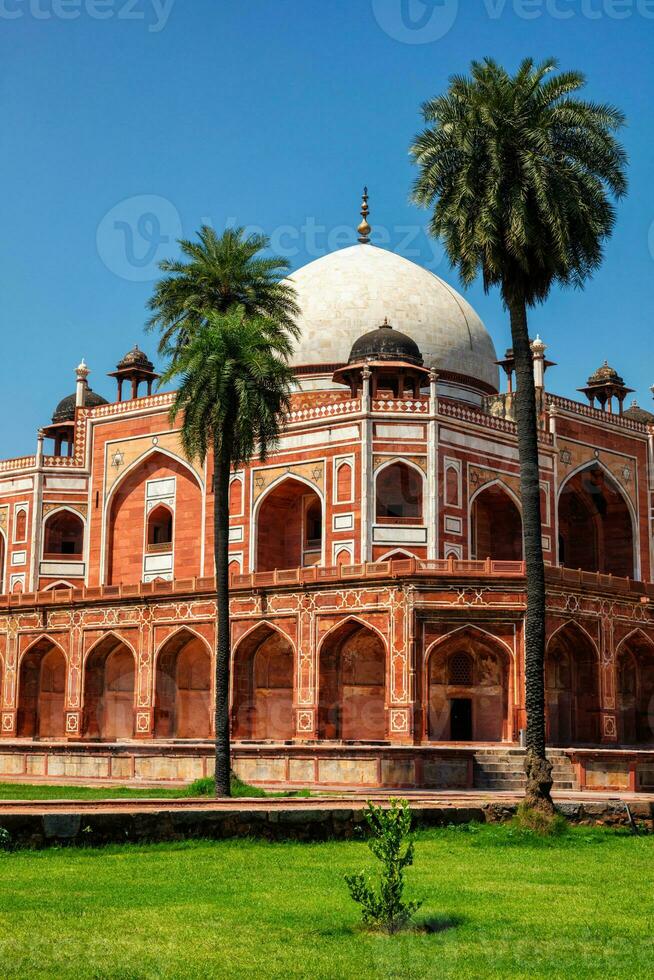 la tombe de humayun. delhi, inde photo