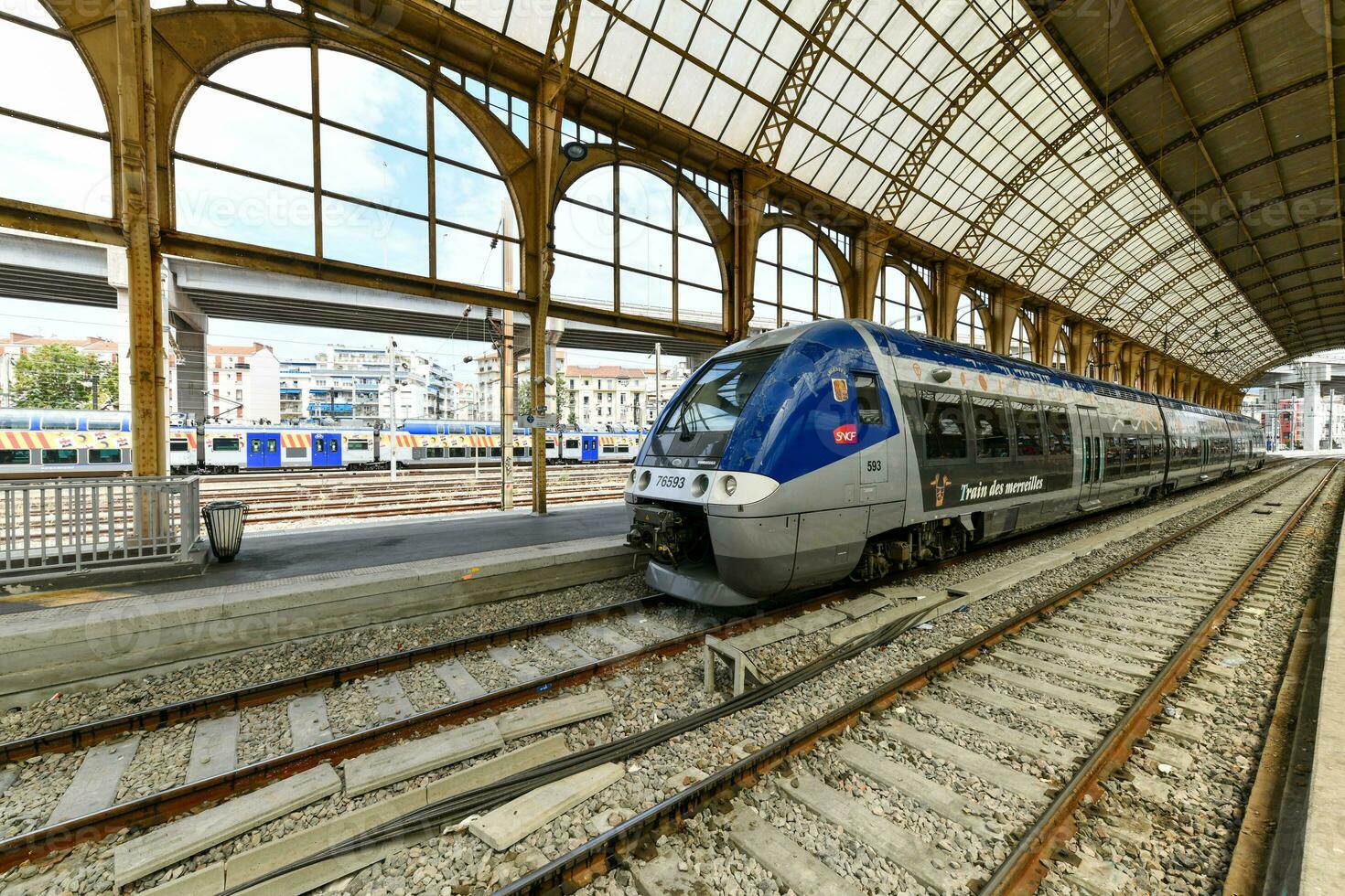 nice-ville train station - France photo