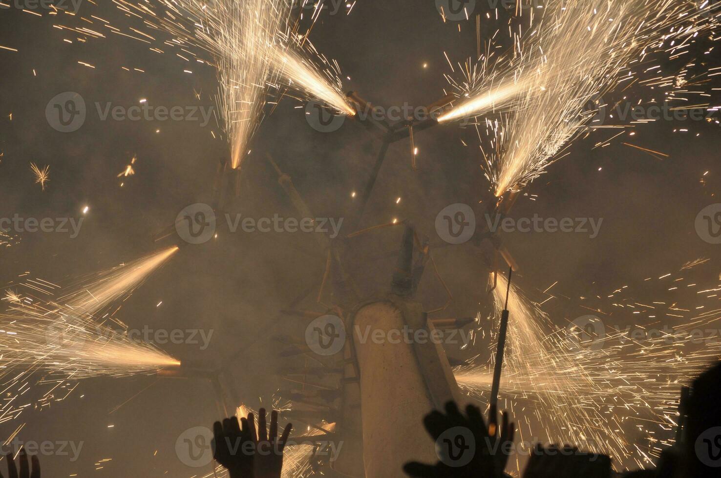 cavallo di fuoco trad. cheval de Feu feux d'artifice afficher dans ripa photo