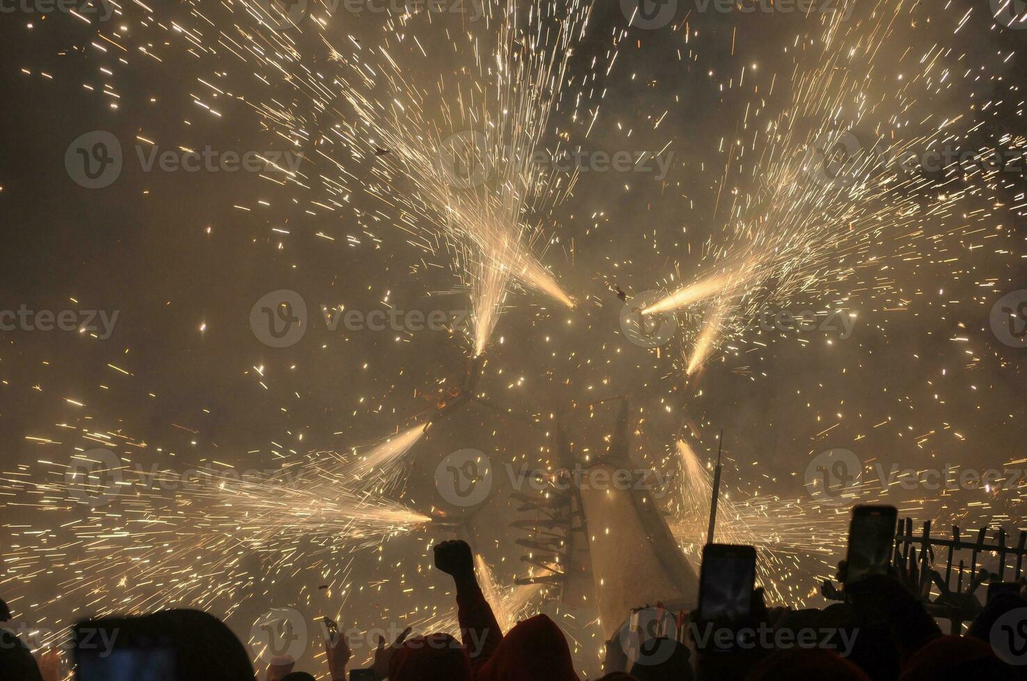 cavallo di fuoco trad. cheval de Feu feux d'artifice afficher dans ripa photo