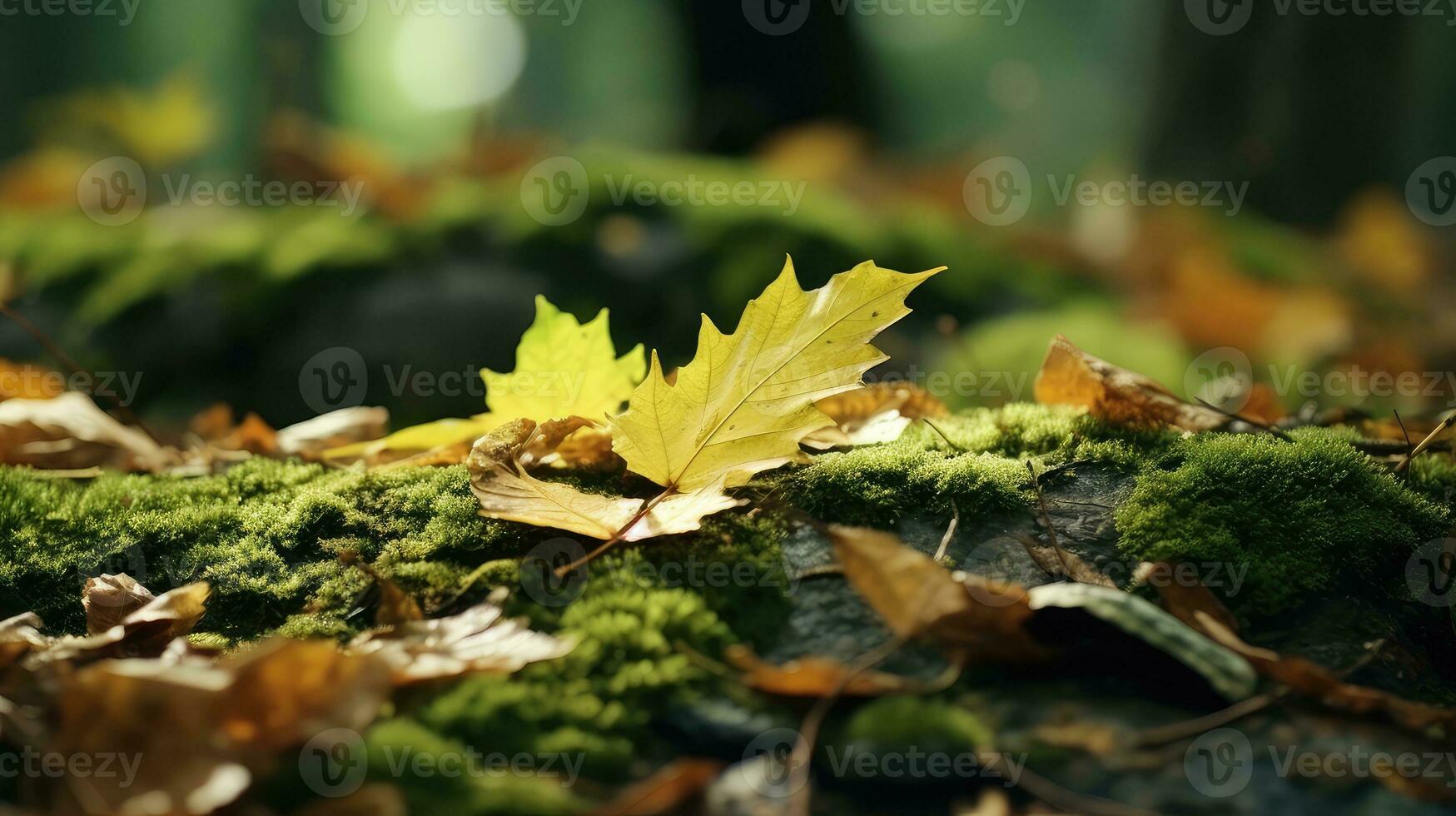 ai généré Soleil Naturel d'or sec ensoleillé ai généré photo