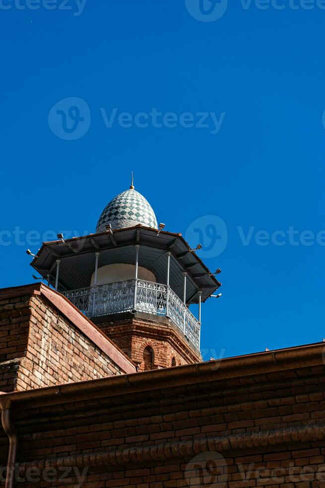 mosaïque minaret de tbilissi mosquée photo