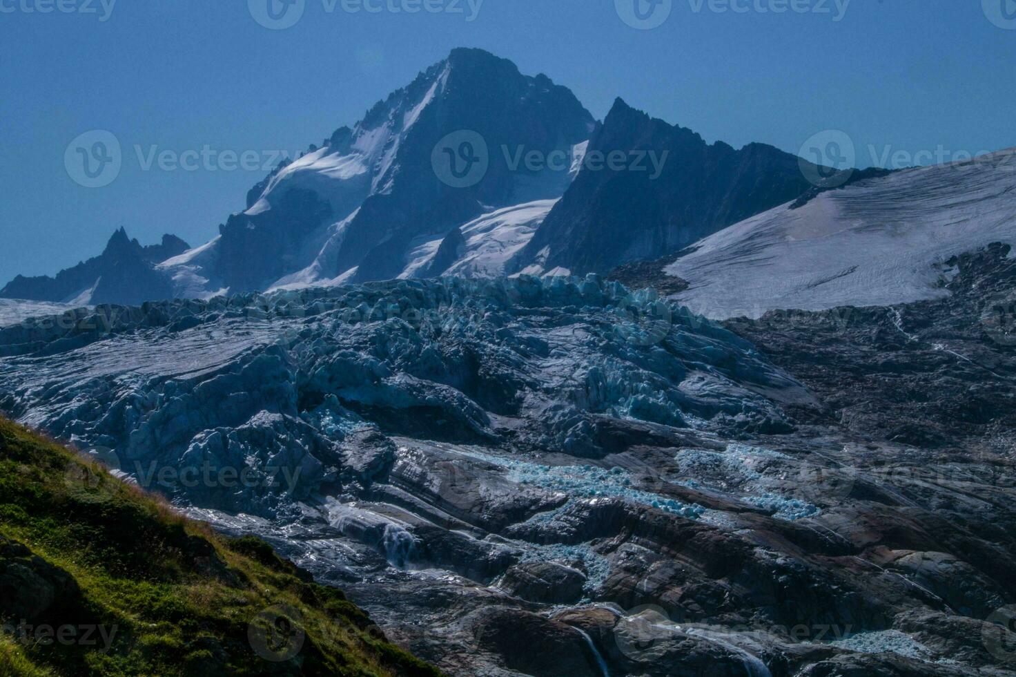 glacier de tour,chamonix,haute savoie,france photo