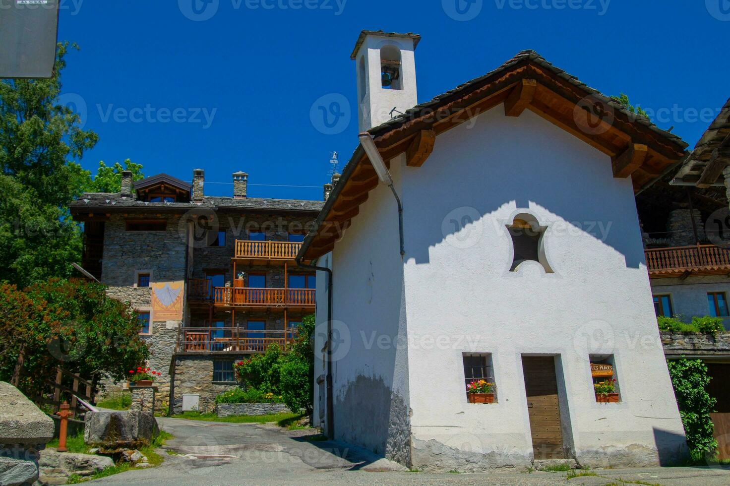 remondey dans val aoste , Italie photo