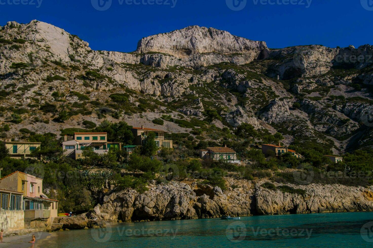 nationale parc calanques marseille dans bouche du rhone photo