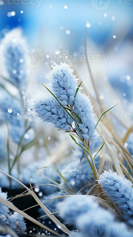 neige tomber hiver saison récit Contexte ai généré photo