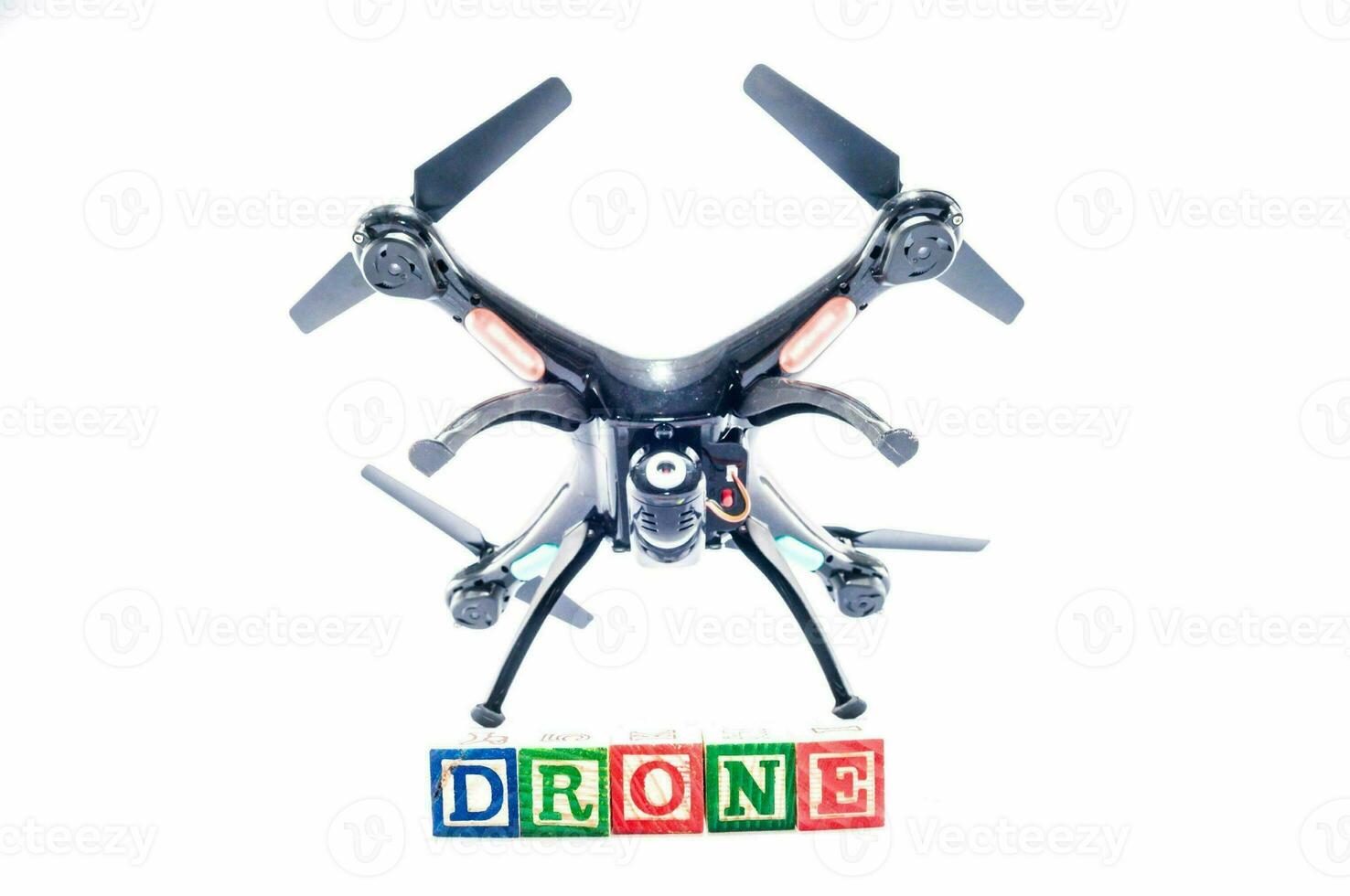 drone avec jouet blocs photo