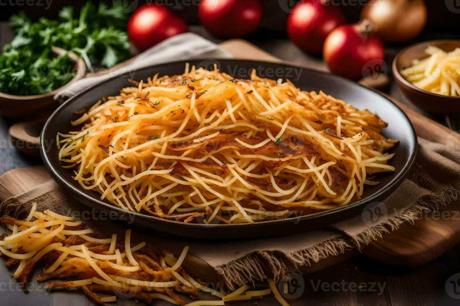 le meilleur français frites dans le monde. généré par ai photo