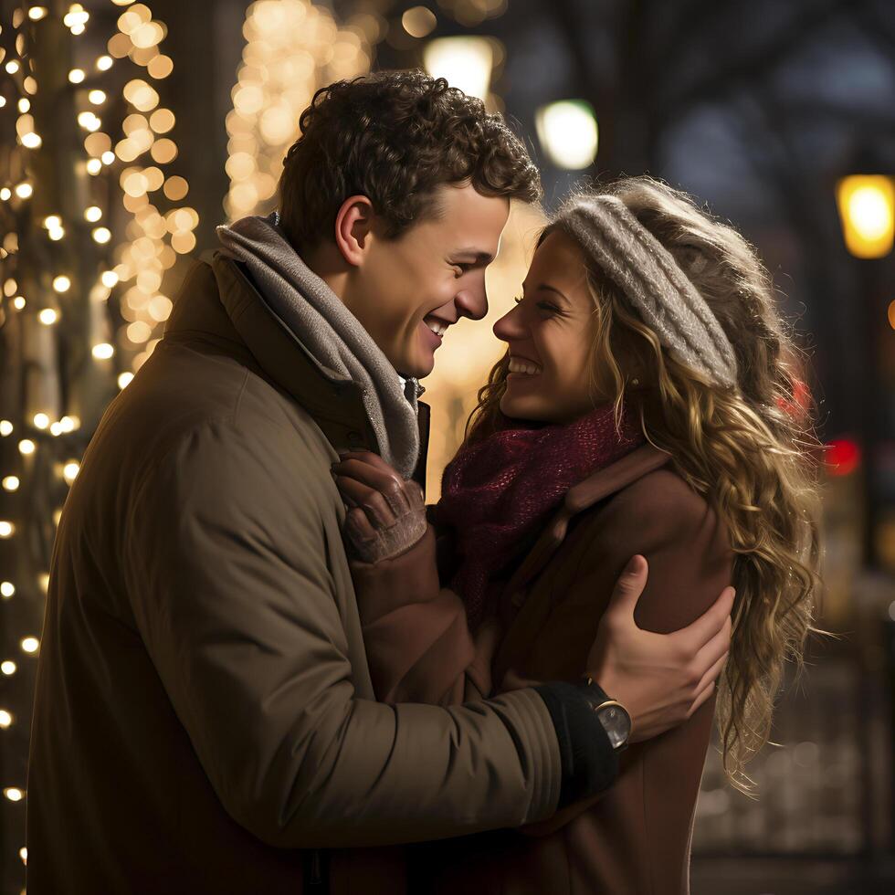 un inoubliable proposition. une la Saint-Valentin journée à se souvenir. ai généré photo